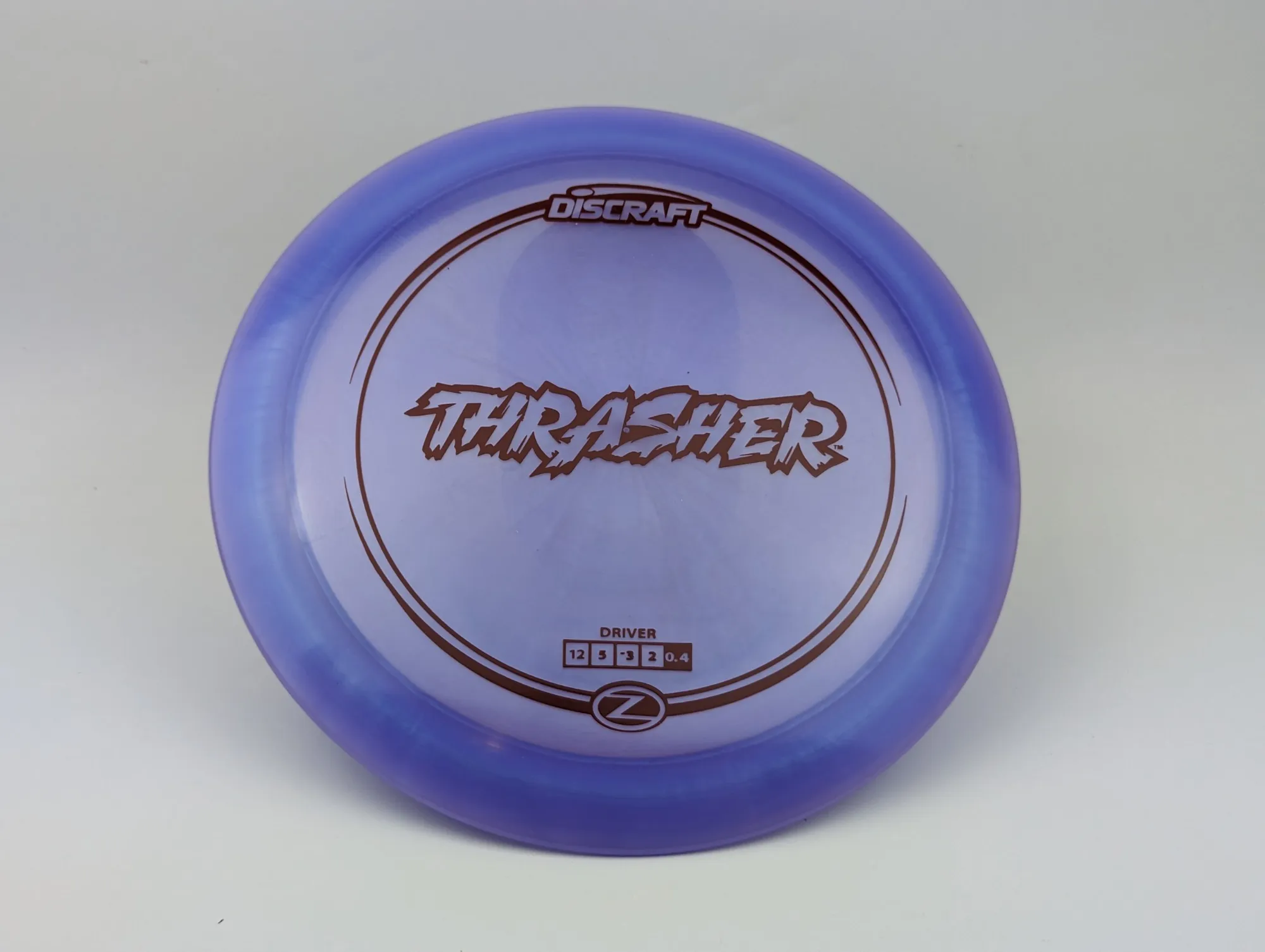 Photo of this disc, Z, 173-174 g, Purple/Crimson, D4675