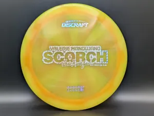 Photo of this disc, Z Swirl, 173-174 g, Yellow/Silver, full size