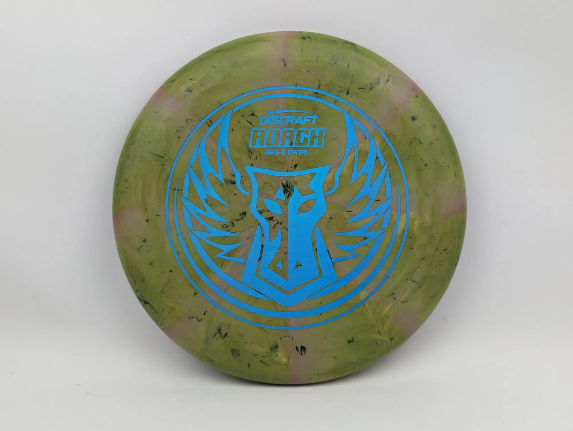 Photo of this disc, Bro-D Swirl, 173-174 g, Green/Light Blue, D6890
