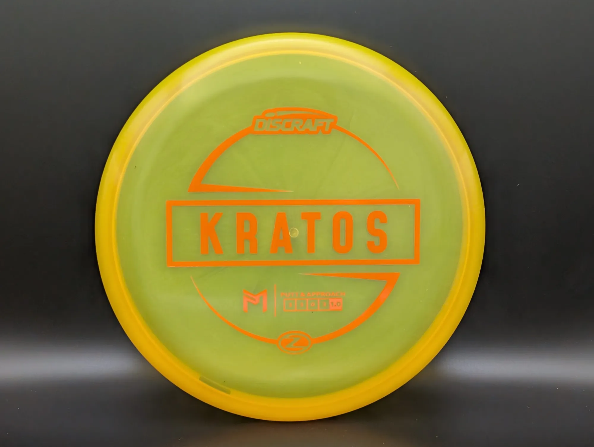 Photo of this disc, Z, 173-174 g, Yellow/Orange