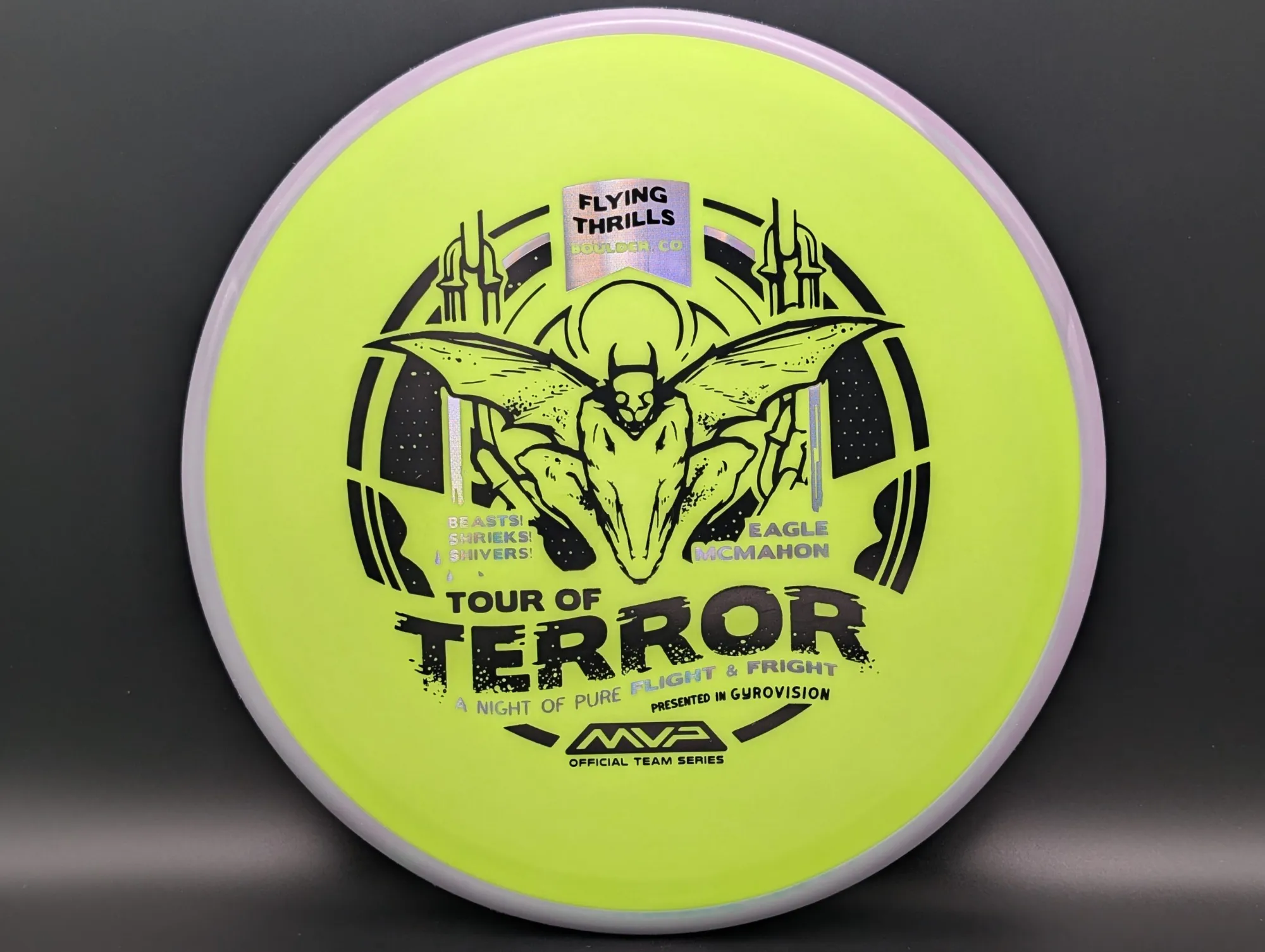 Photo of this disc, Fission, 178 g, Yellow