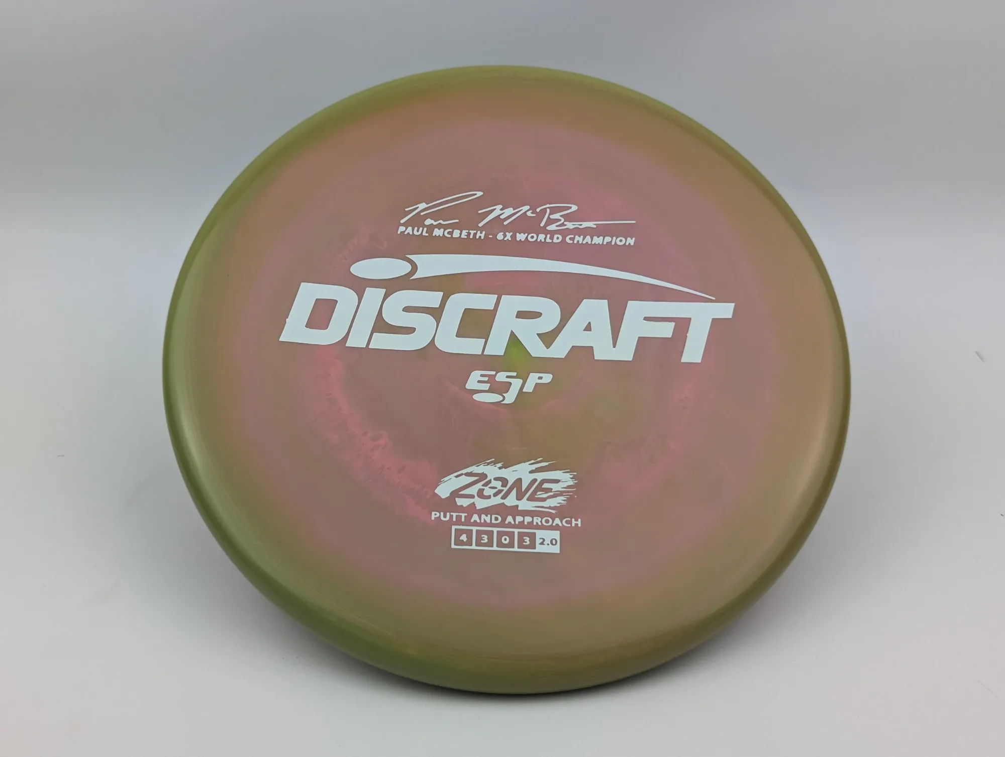 Photo of this disc, ESP, 173-174 g, D6381