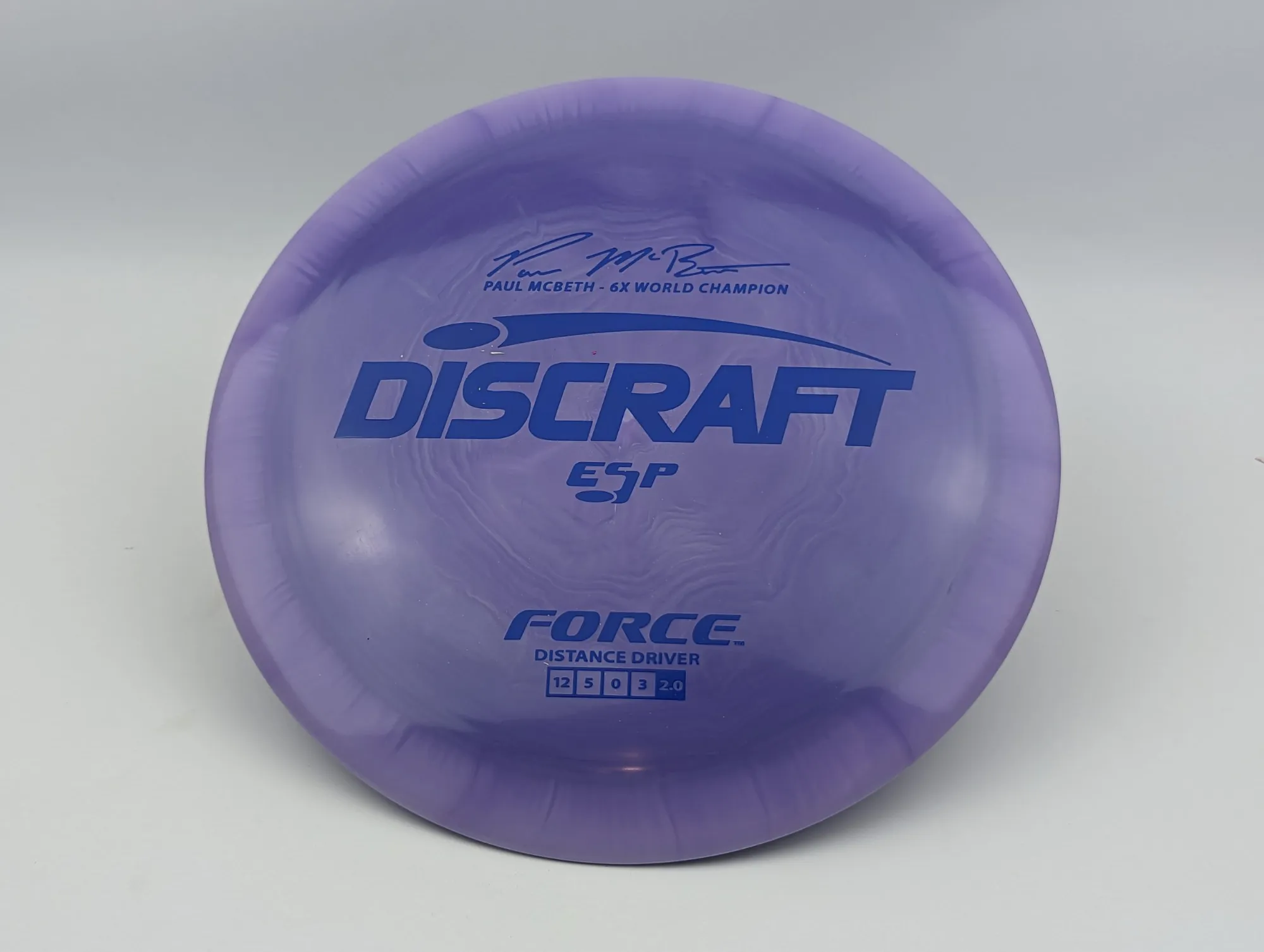 Photo of this disc, ESP, 173-174 g, Purple, D6420