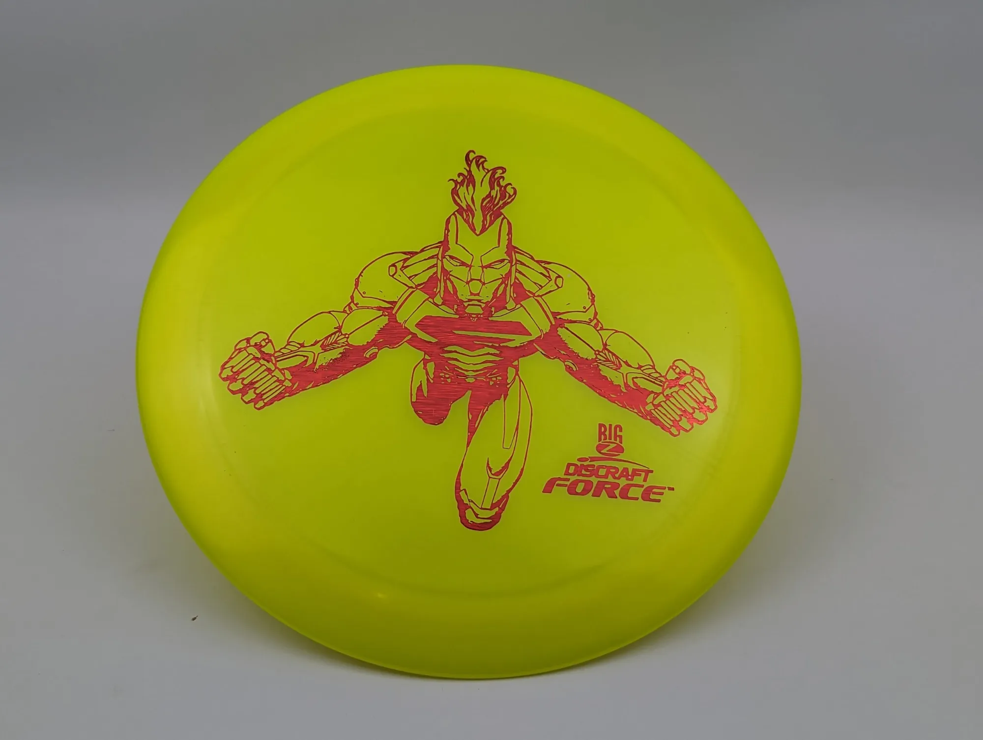 Photo of this disc, Big Z, 170-172 g, Yellow/Red, D6414