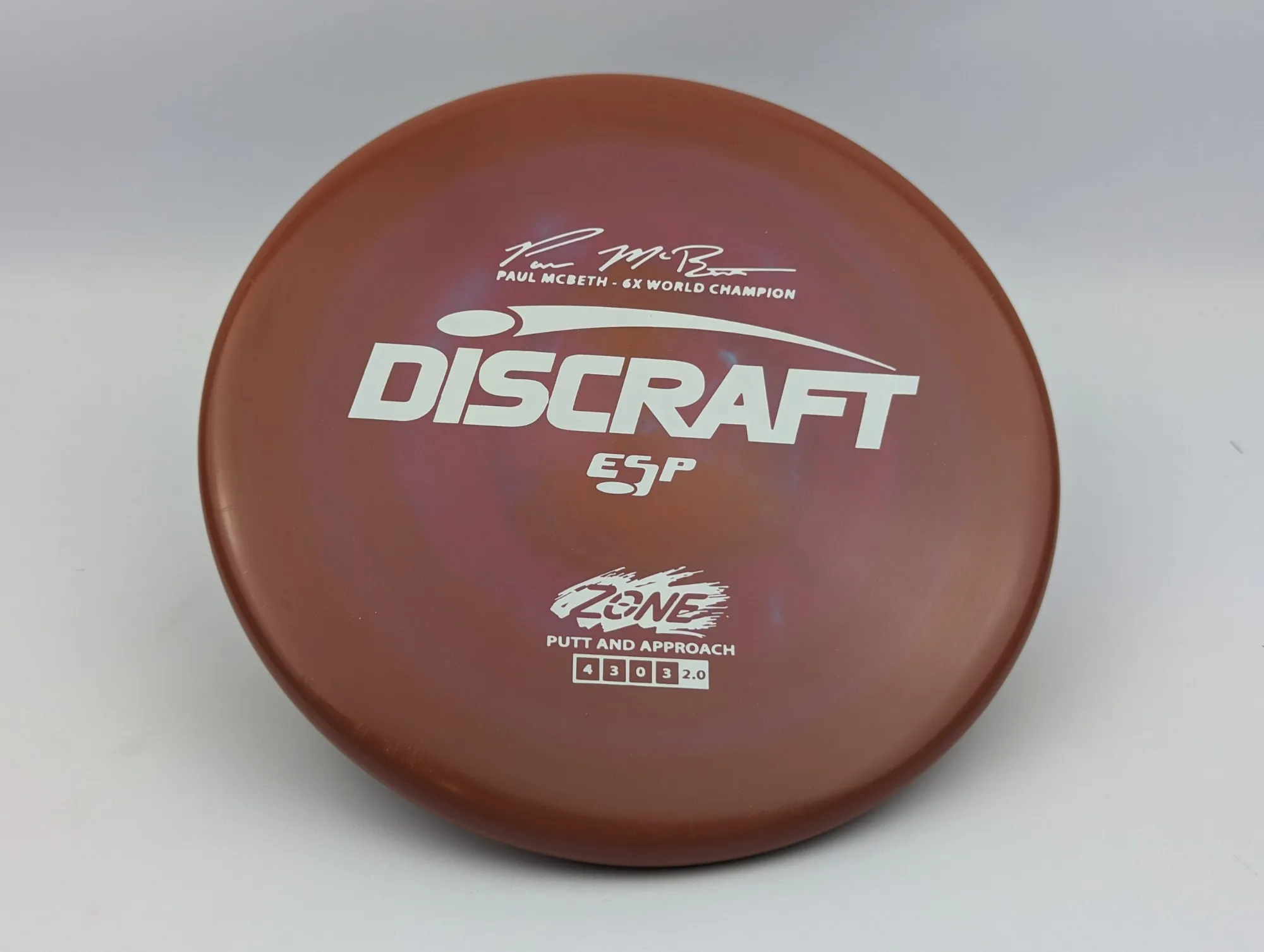 Photo of this disc, ESP, 173-174 g, D6379