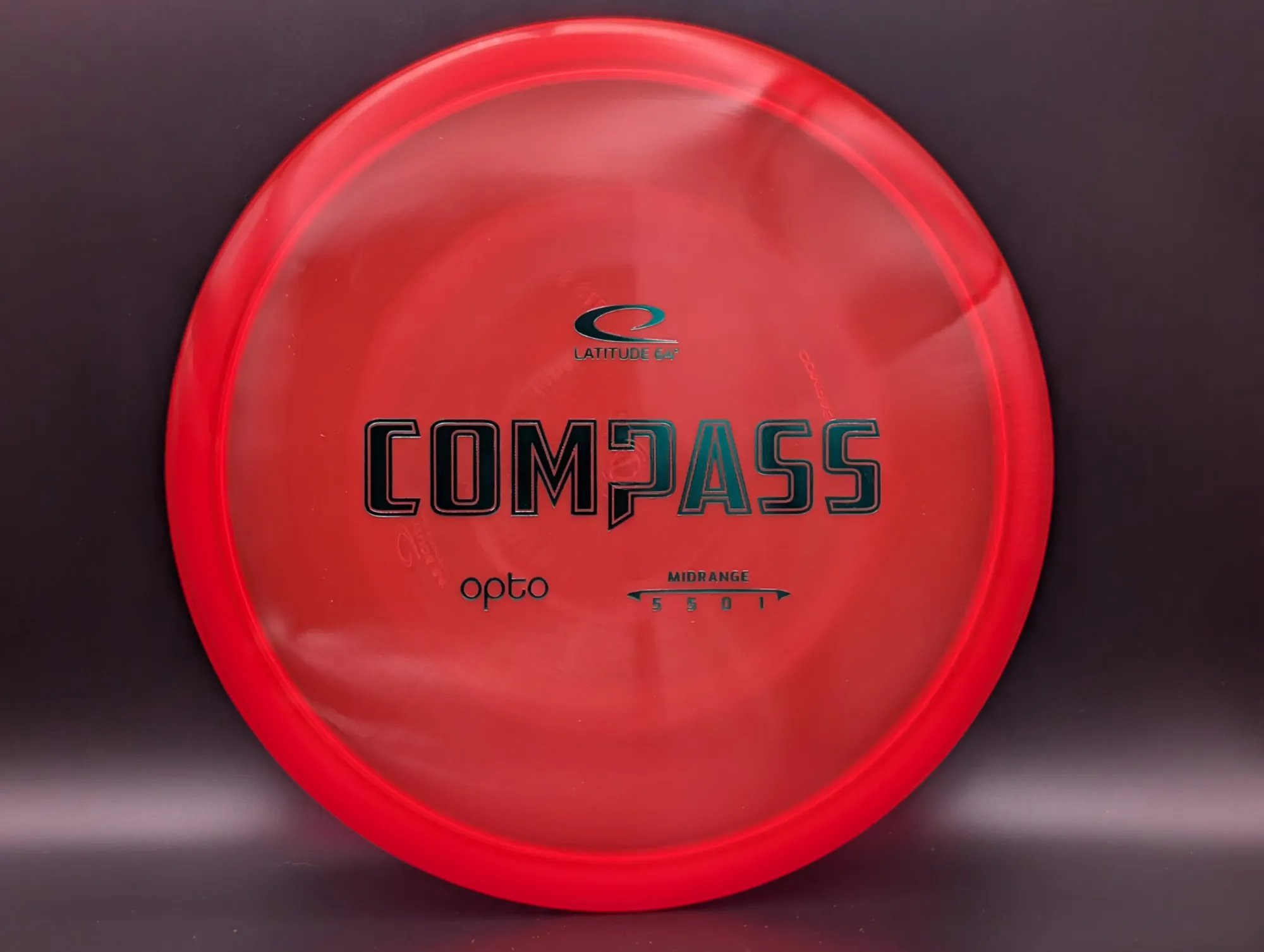Photo of this disc, Opto, 178 g, Red