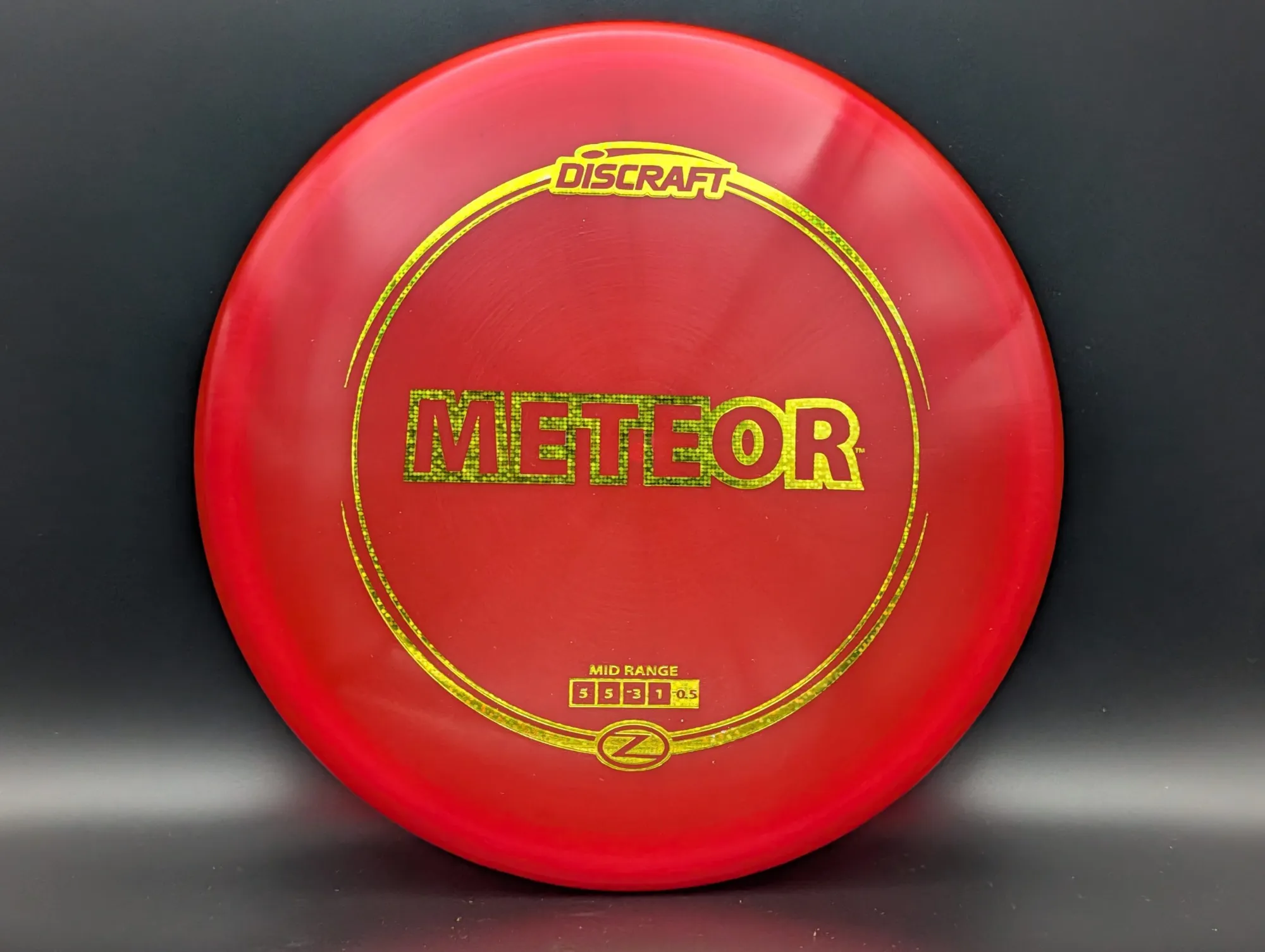 Photo of this disc, Z, 177 g+, Red