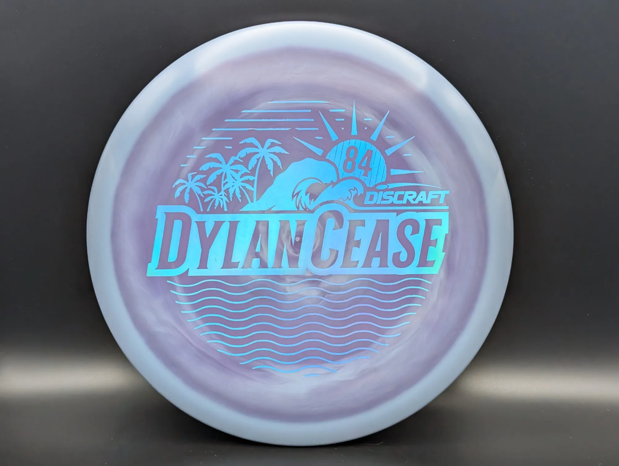 Photo of this disc, ESP, 177 g+, Purple-Blue
