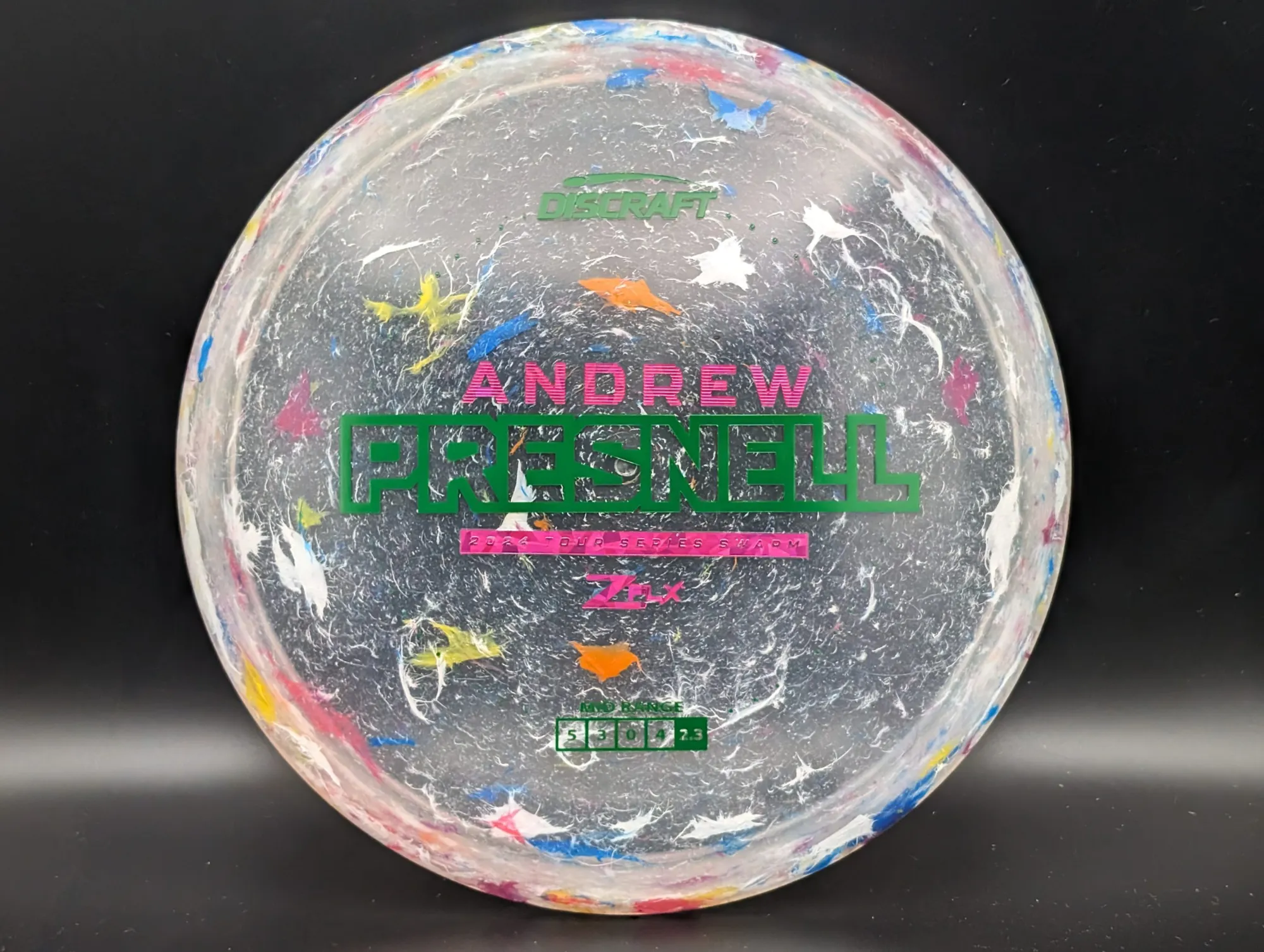 Photo of this disc, Jawbreaker Z FLX, 177 g+, Whiteish/Green 2