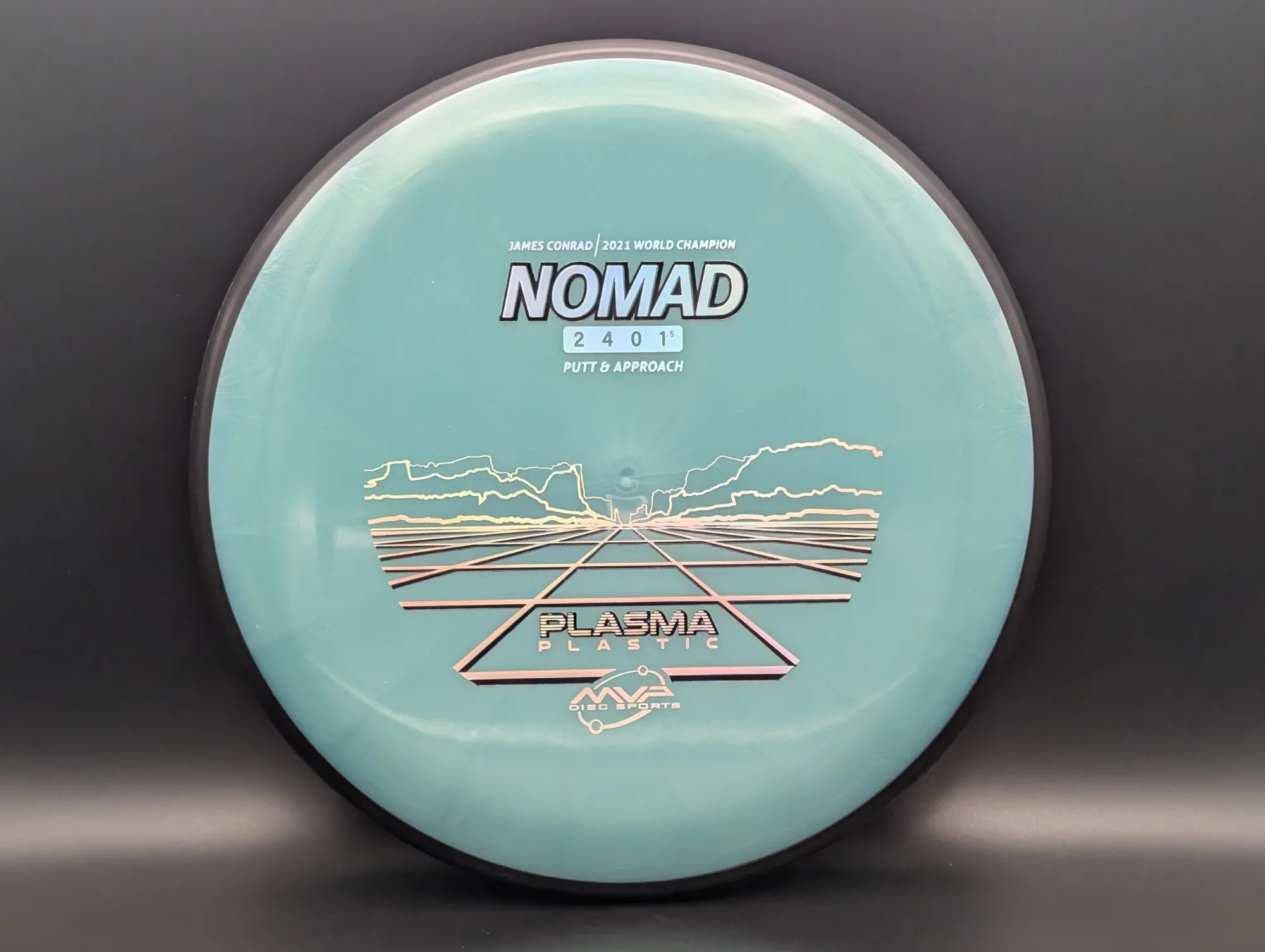 Photo of this disc, Plasma, 168 g, Teal