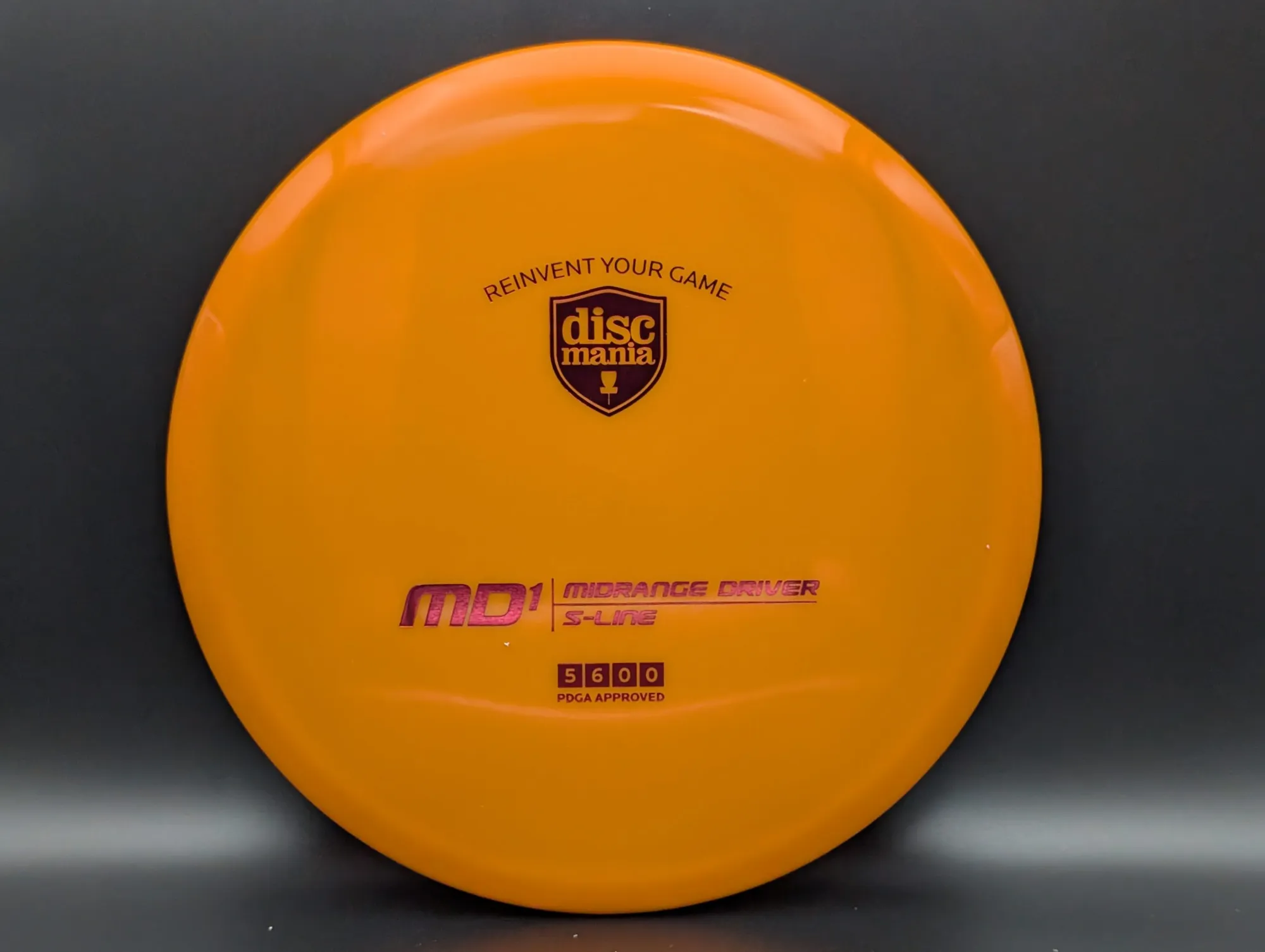 Photo of this disc, S-Line, 178 g, Orange, E0649