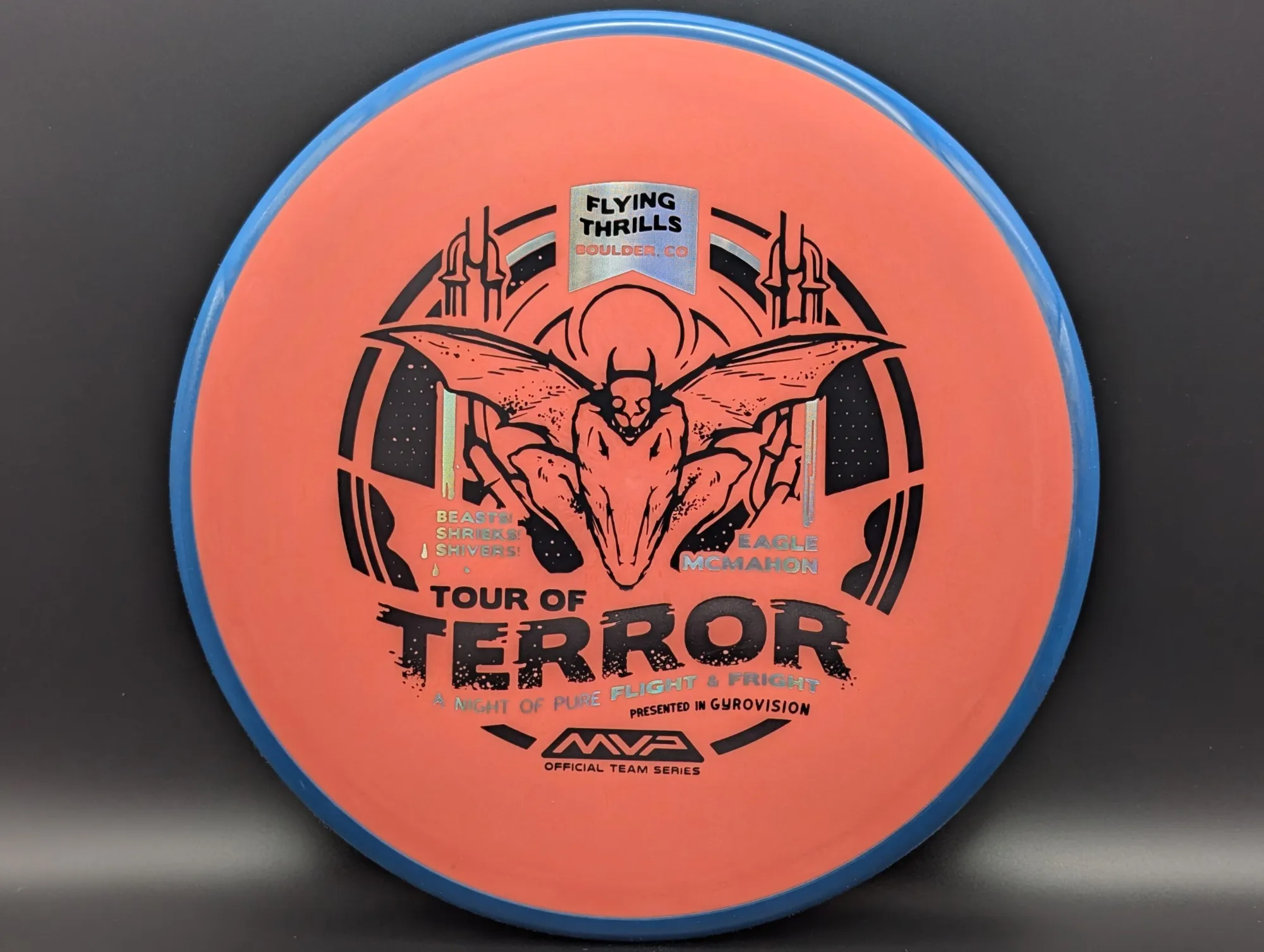 Photo of this disc, Fission, 178 g, Orange-Red