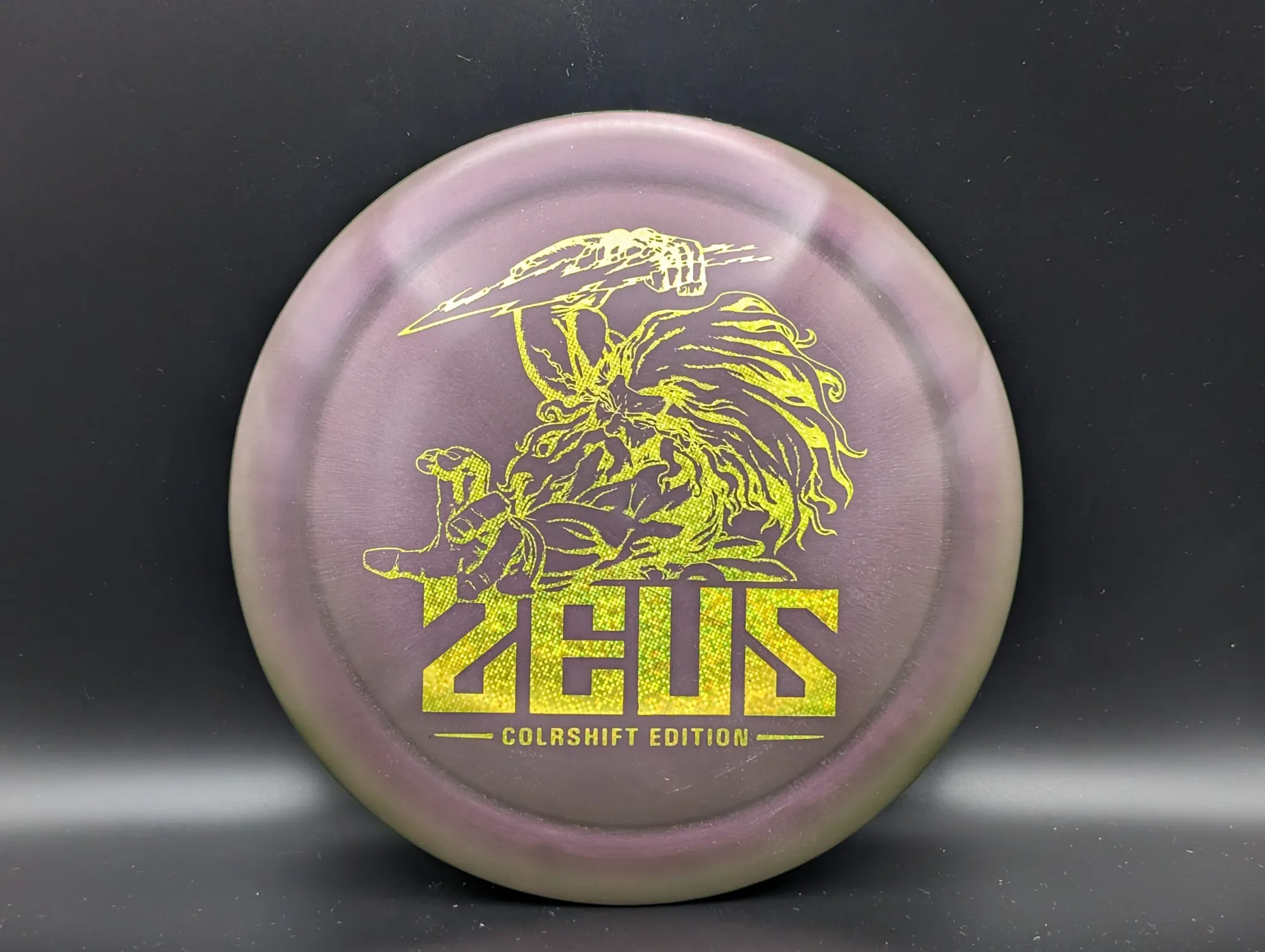 Photo of this disc, Colorshift Z, 170-172 g, Purple-Green/Gold-Green