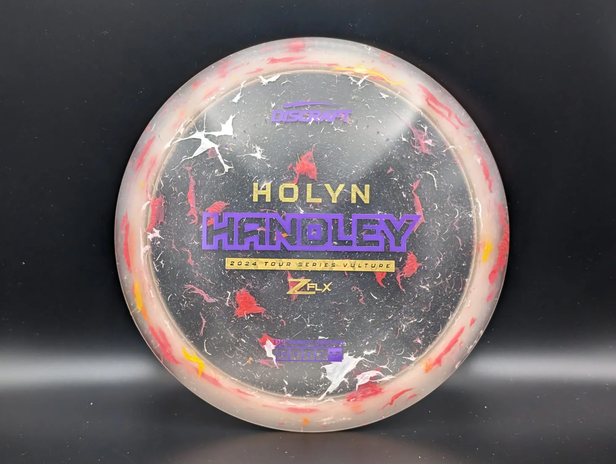 Photo of this disc, Jawbreaker Z FLX, 175-176 g, Clearish/Purple, D8125