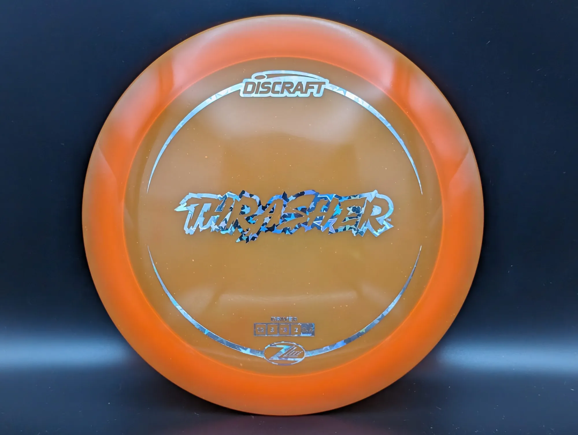 Photo of this disc, Z Lite, 160-163 g, Orange/Stars, D8791