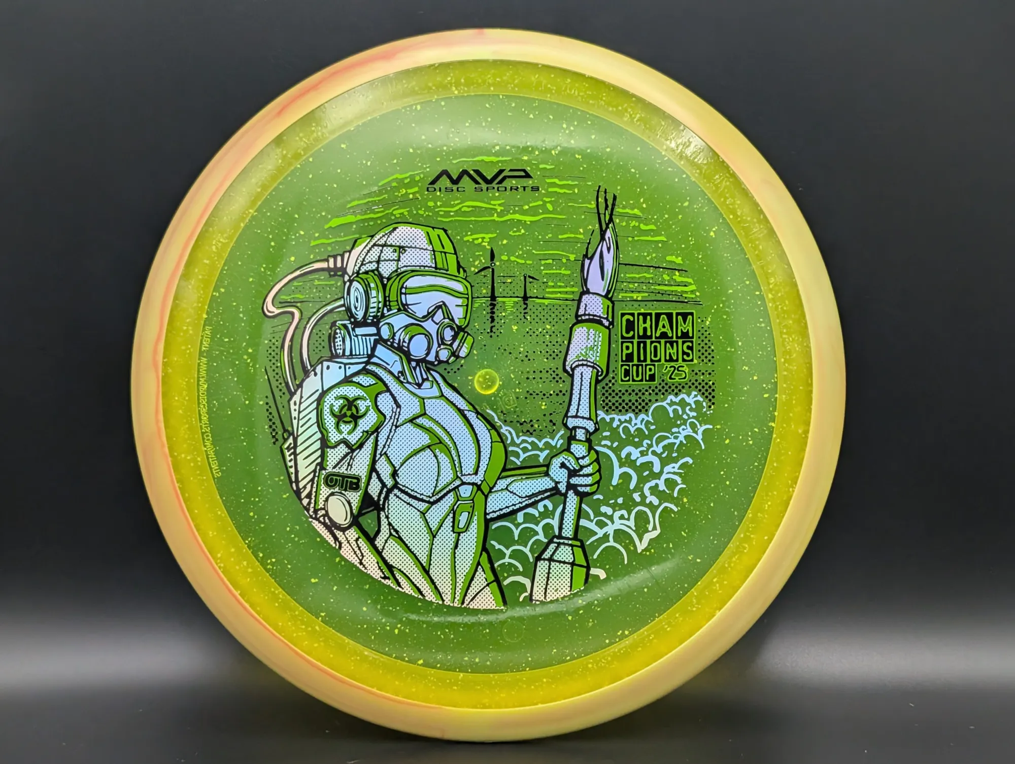 Photo of this disc, Particle Proton, 171 g, Yellow