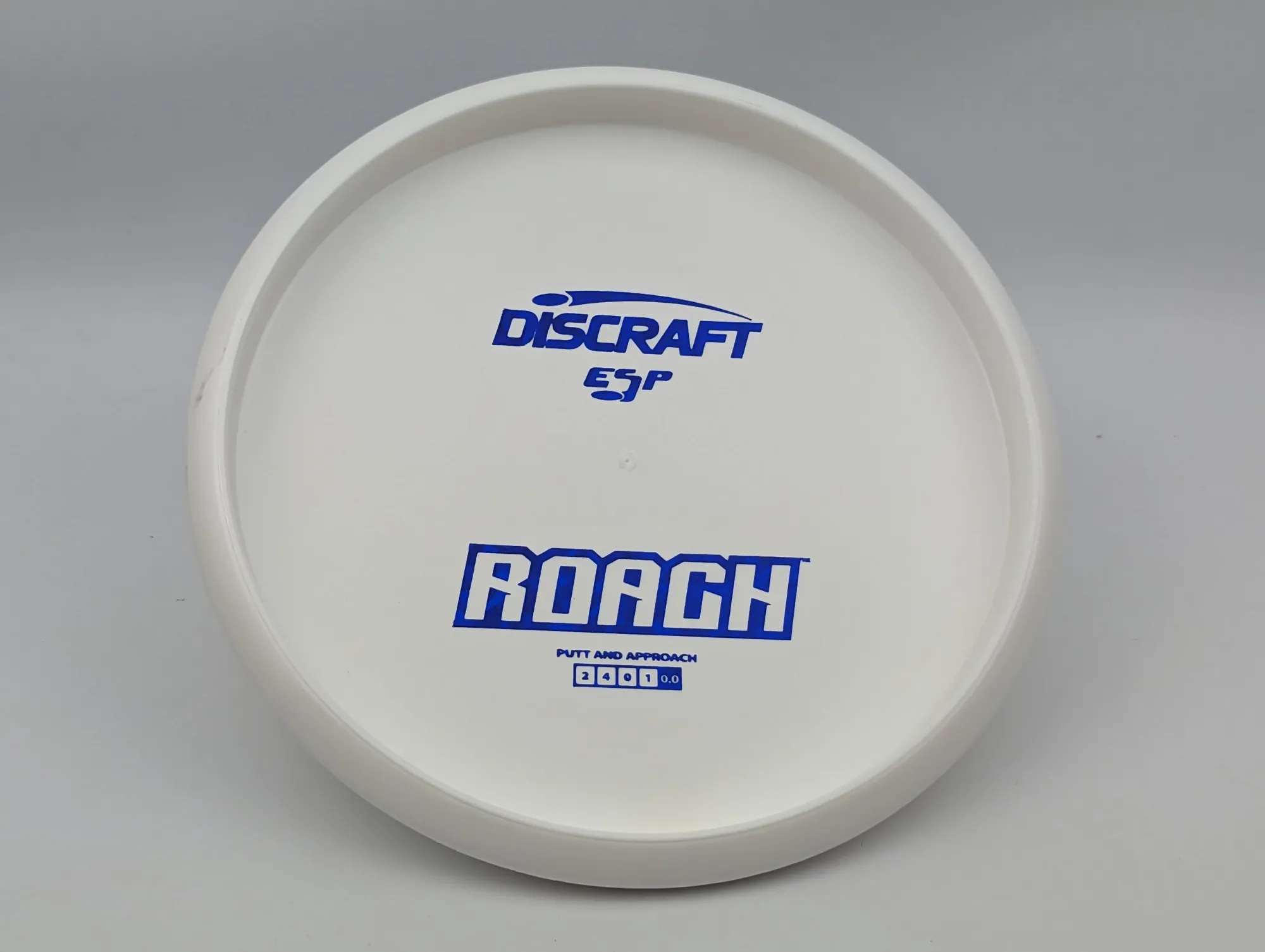 Photo of this disc, ESP, 173-174 g, White/Blue, D6236