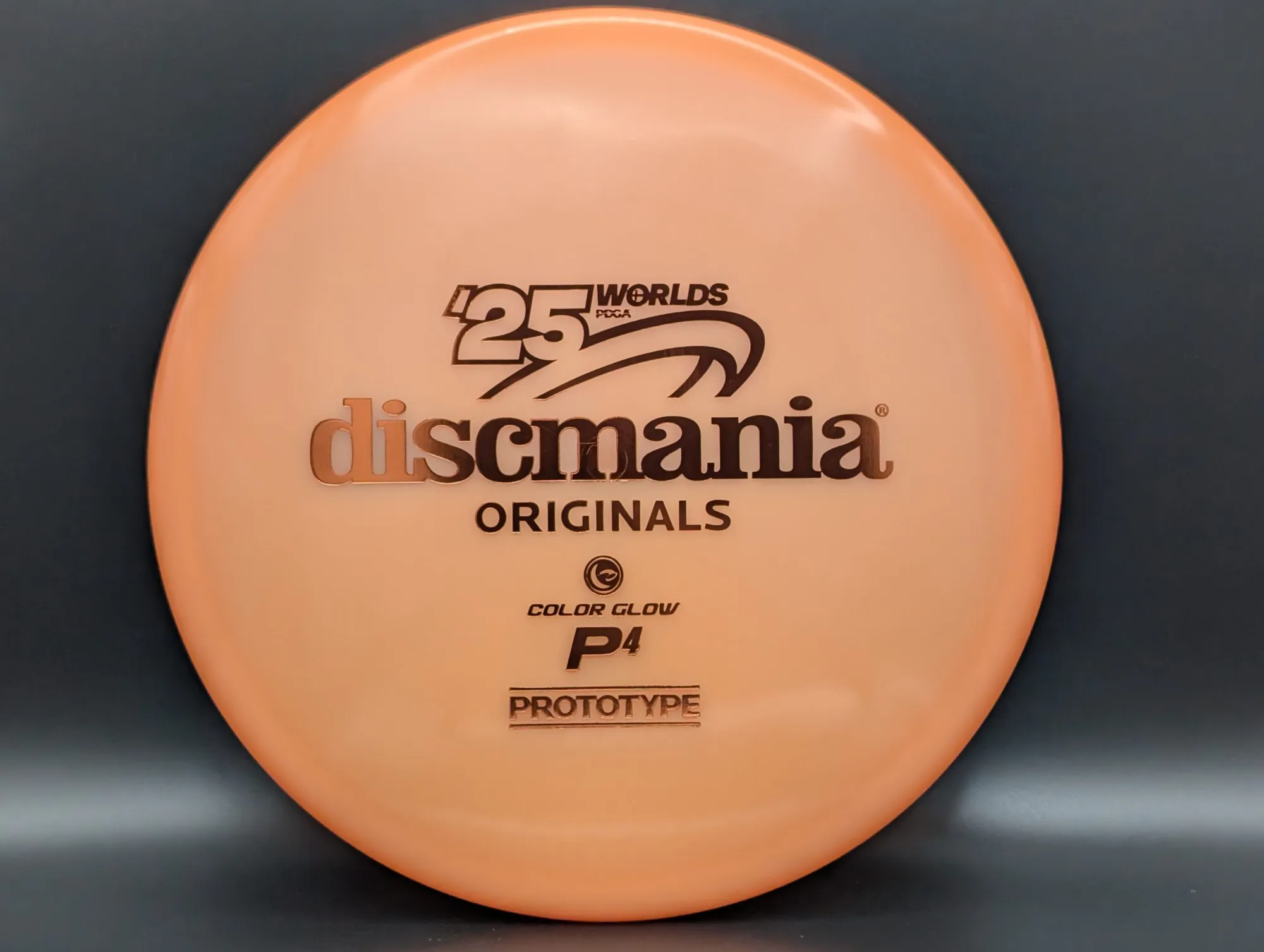 Photo of this disc, Color Glow C-Line, 175 g, Orange