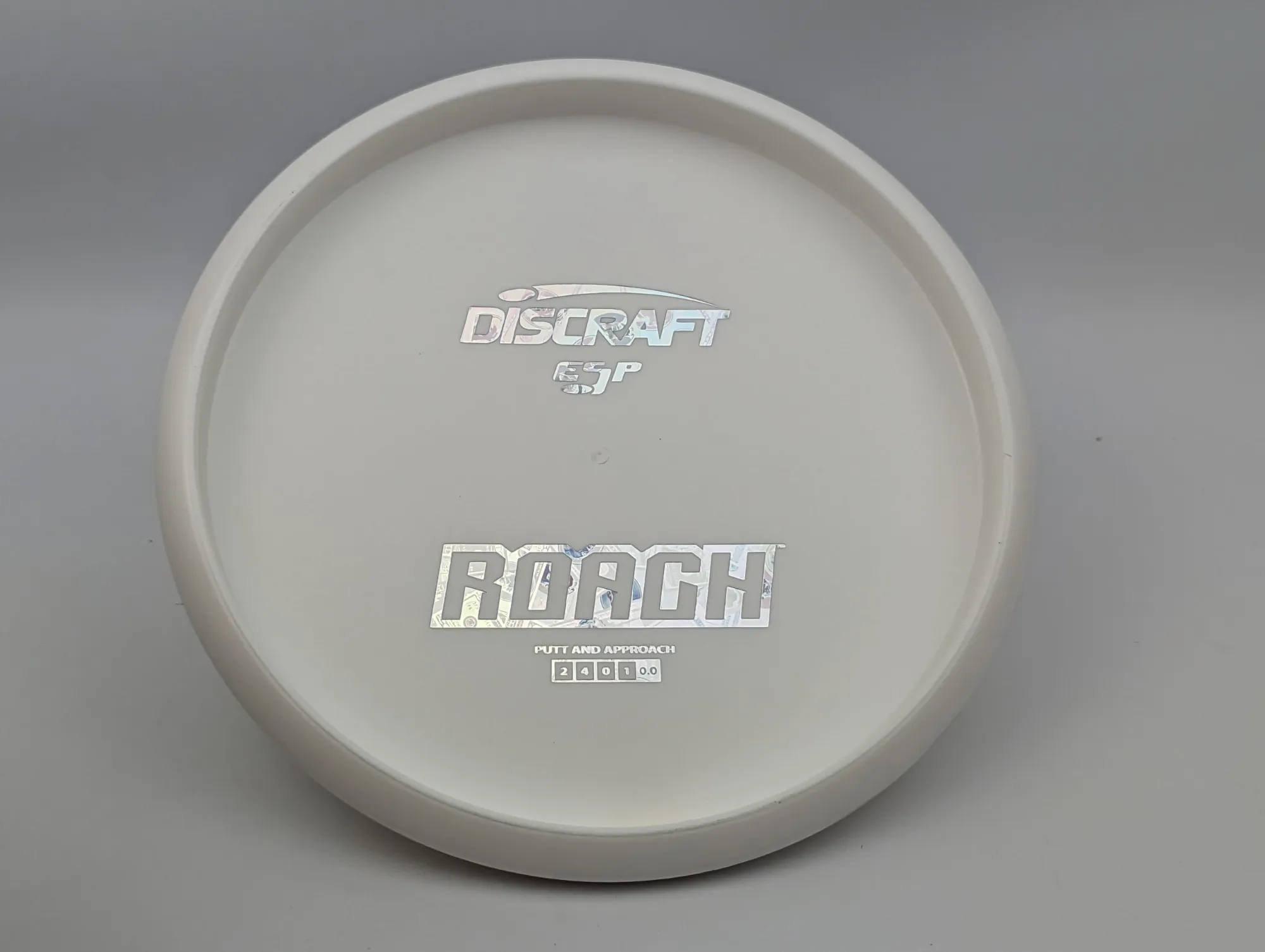Photo of this disc, ESP, 173-174 g, White/Money, D6237