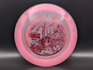 Photo of this disc, Z Lite Glo, 164-166 g, Pink/Red, full size