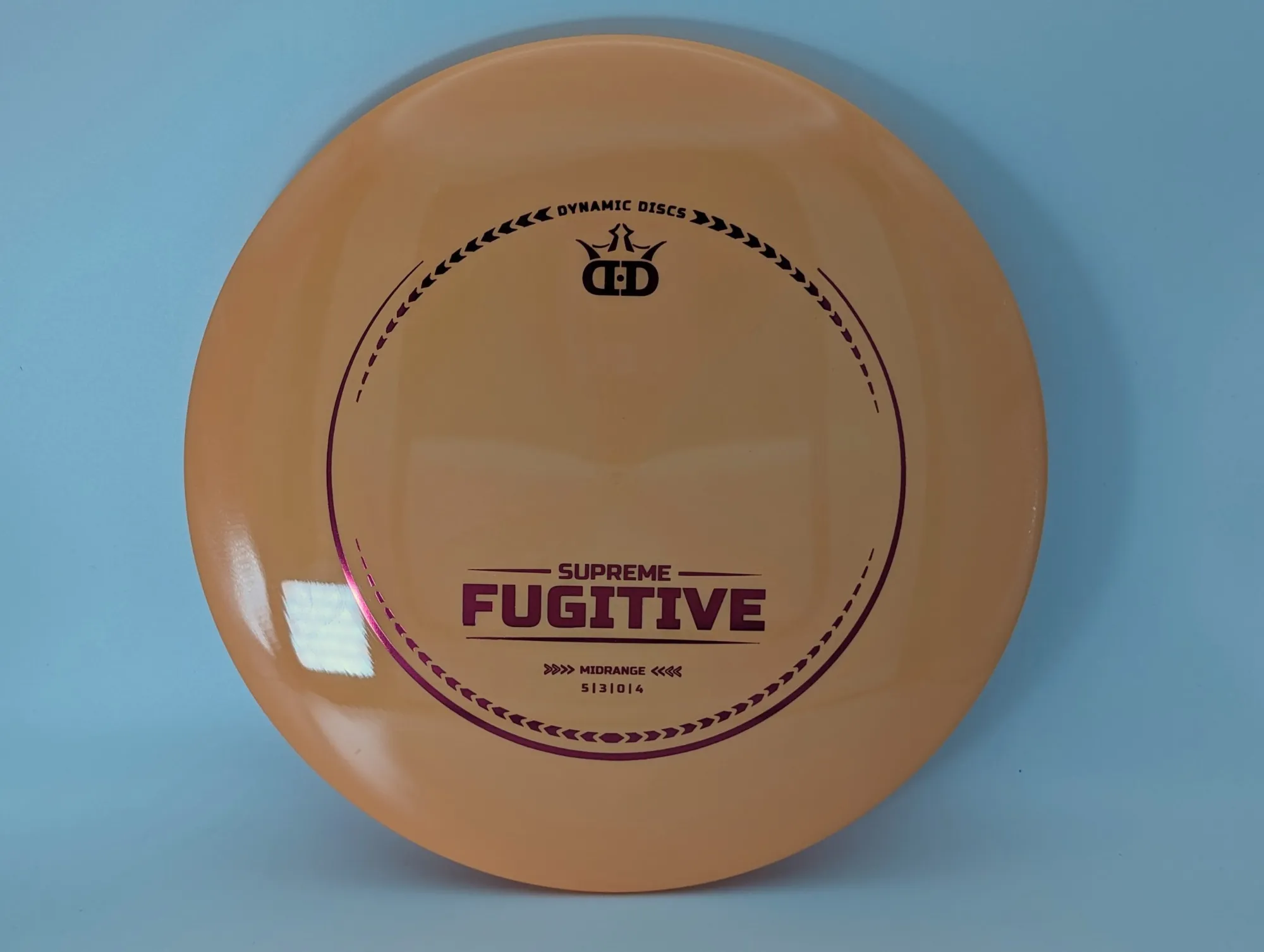 Photo of this disc, Supreme, 173 g, Orange/Red