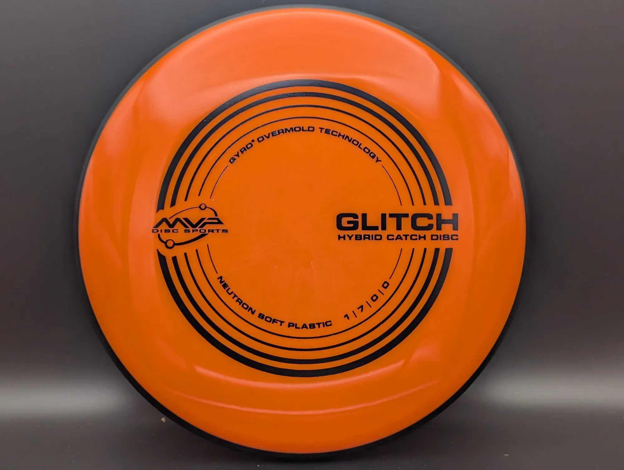 Photo of this disc, Neutron Soft, 146 g, Orange