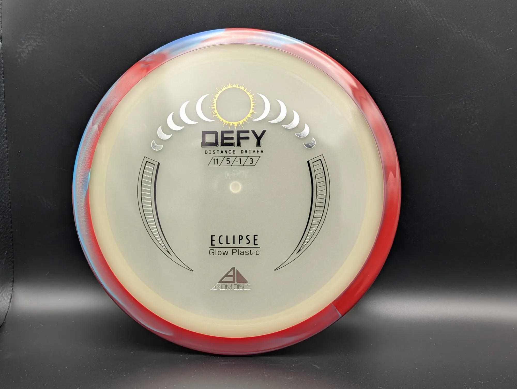 Photo of this disc, Eclipse, 166 g, Red-Blue