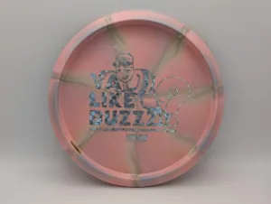 Photo of this disc, X Swirl, 175 g, Peach/Shatter, full size