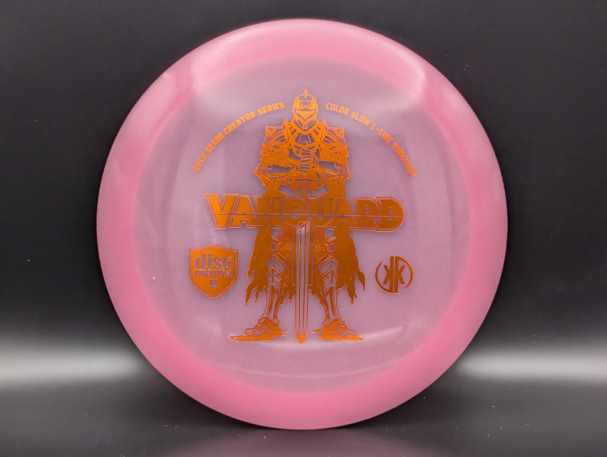 Photo of this disc, Color Glow C-Line, 176 g, Pink/Orange