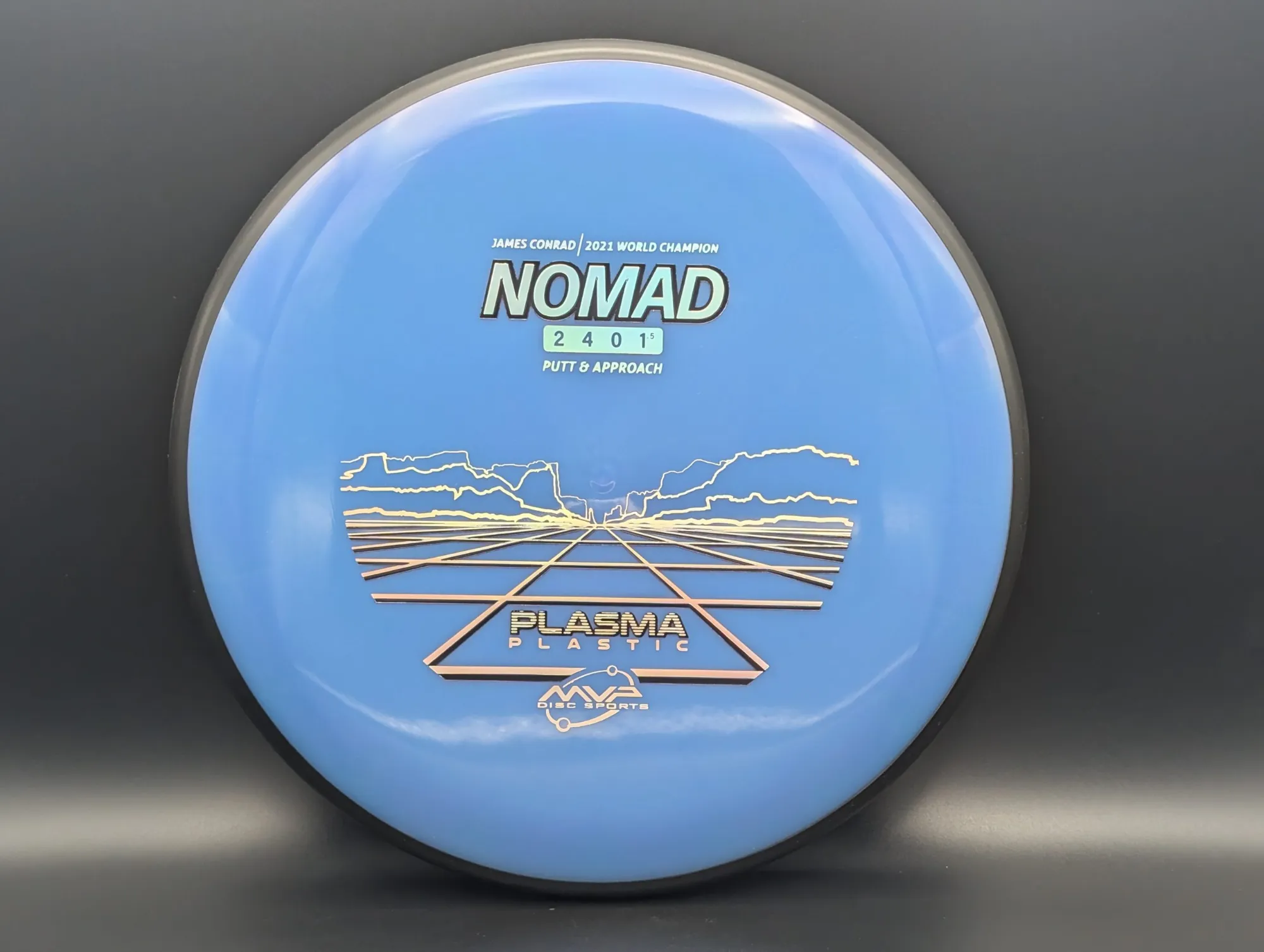Photo of this disc, Plasma, 168 g, Blue