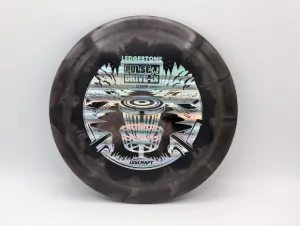 Photo of this disc, ESP Swirl, 170-172 g, Dark Gray/Silver, full size