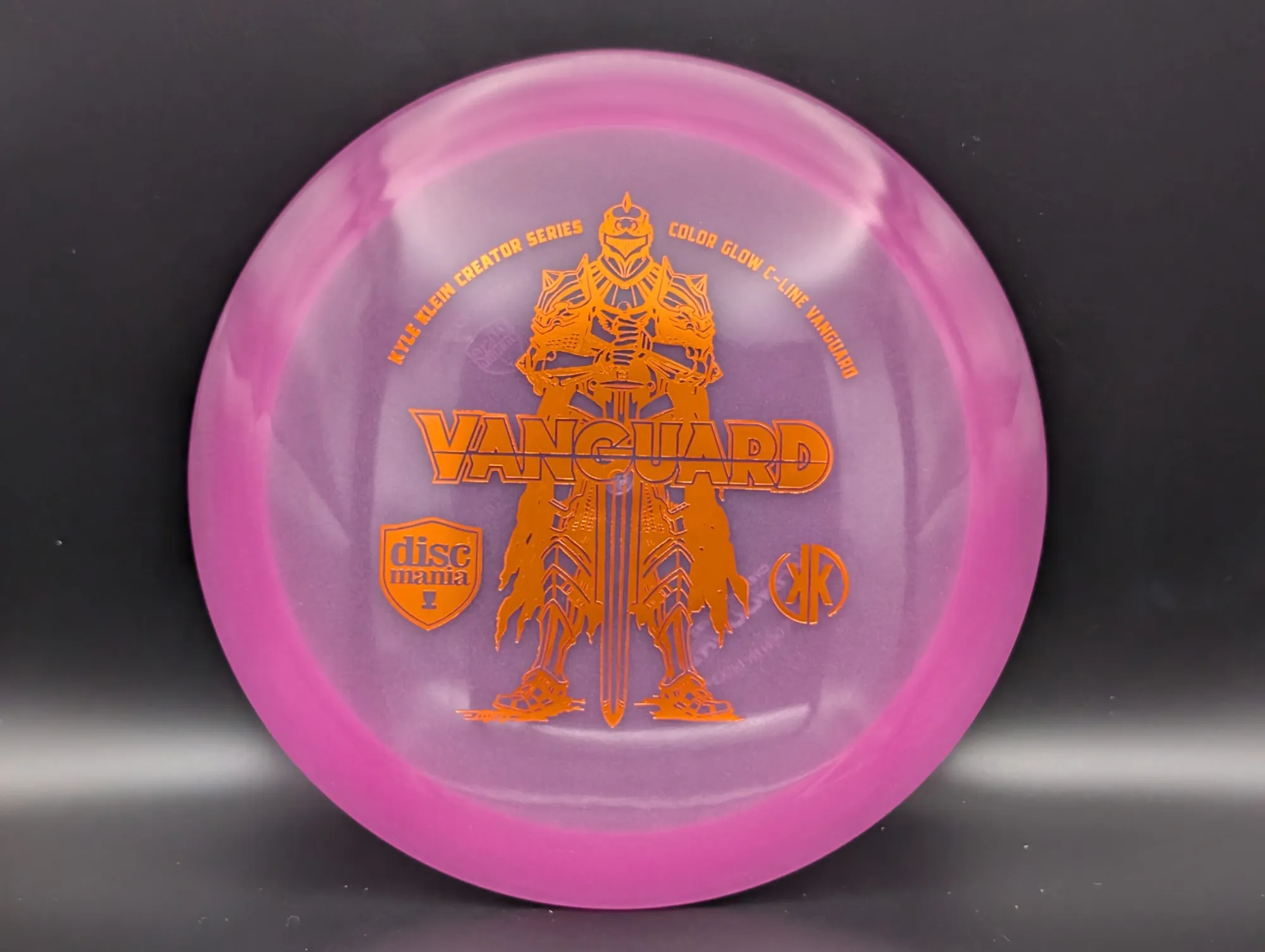 Photo of this disc, Color Glow C-Line, 174 g, Mauve/Orange 2