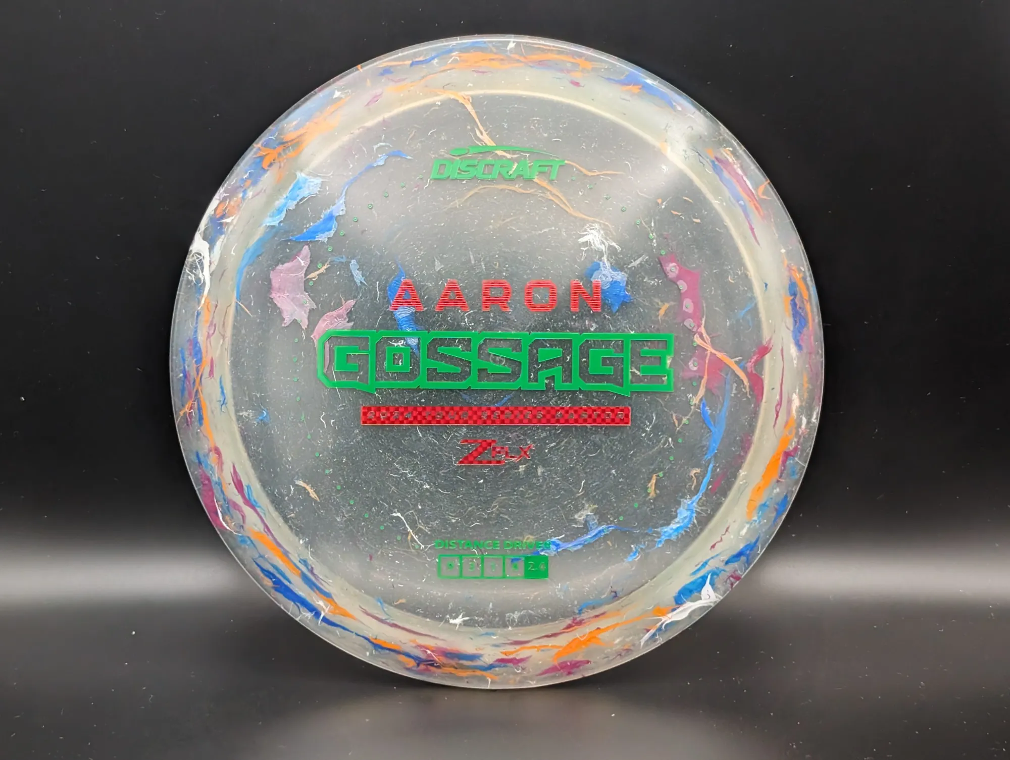 Photo of this disc, Jawbreaker Z FLX, 173-174 g, Clearish/Green