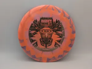Photo of this disc, ESP Swirl, 170-172 g, Orange/Gold, full size