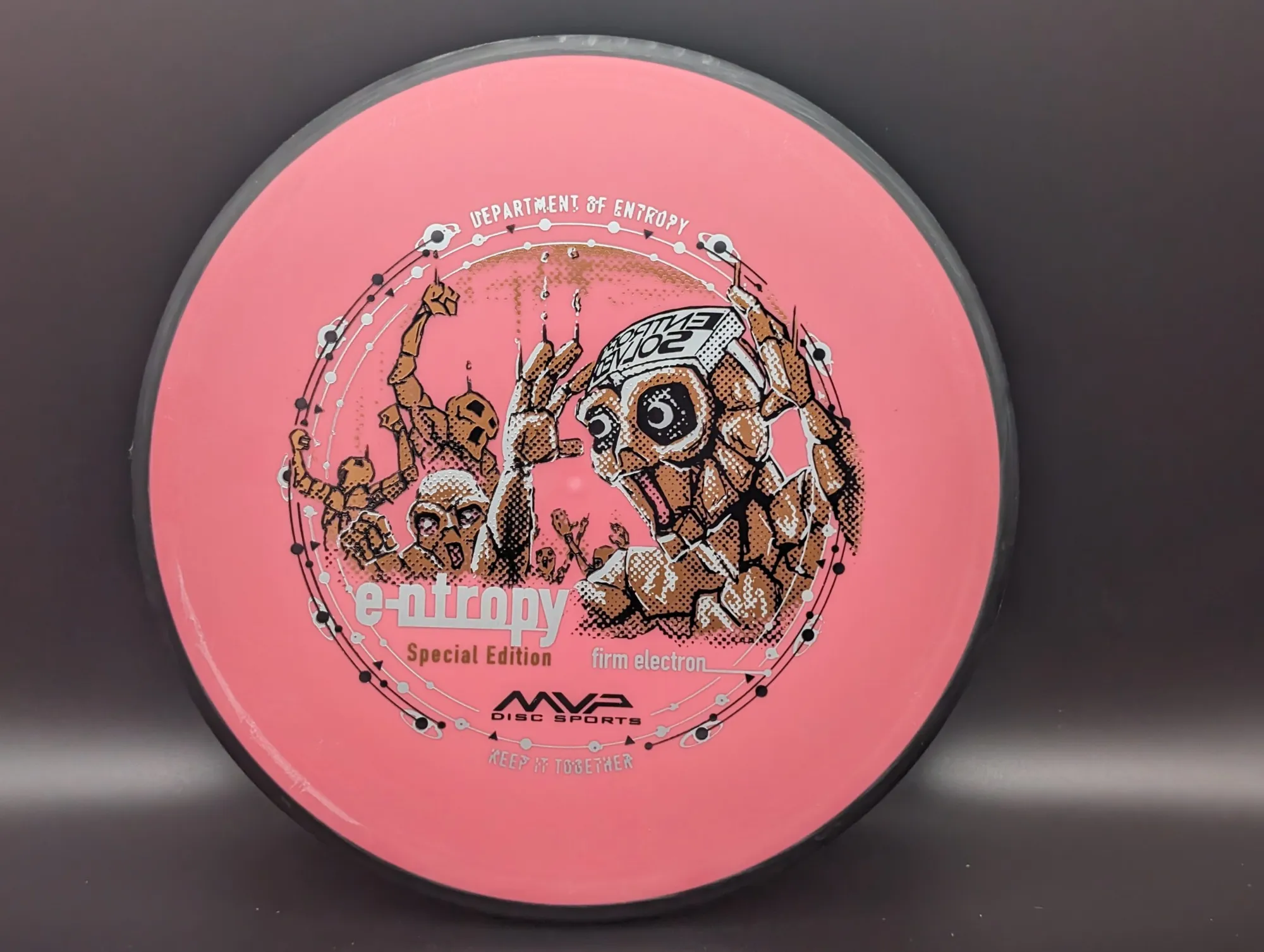 Photo of this disc, Electron Firm SE, 169 g, Red