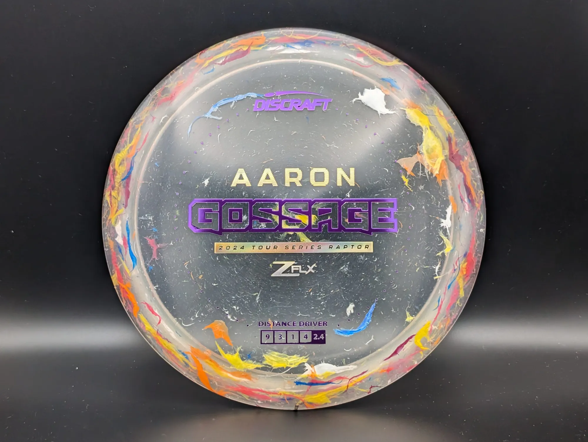 Photo of this disc, Jawbreaker Z FLX, 173-174 g, Clearish/Purple