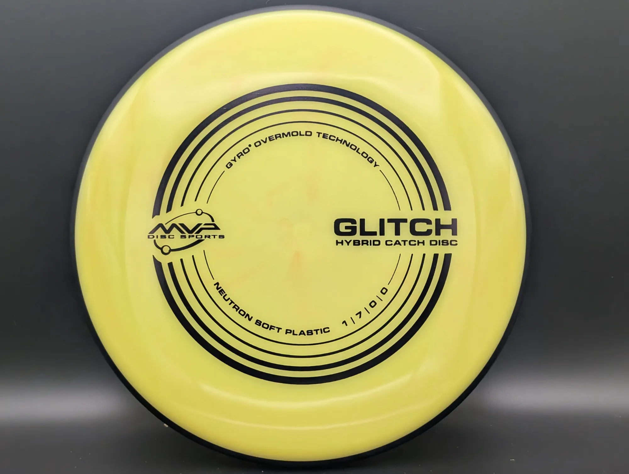 Photo of this disc, Neutron Soft, 150 g, Yellow