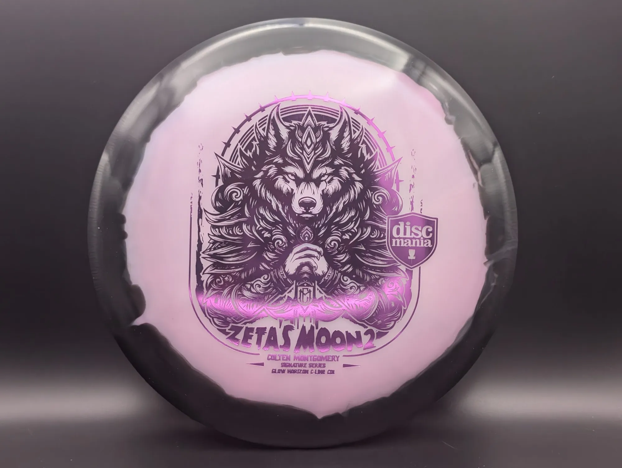 Photo of this disc, Glow Horizon C-Line, 173 g, Pink/Black 3