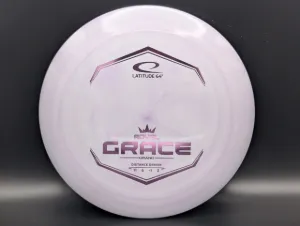 Photo of this disc, Grand, 174 g, Pale Purple-White/Purple, full size