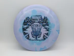 Photo of this disc, ESP Swirl, 173-174 g, Periwinkle/Snowflake, full size