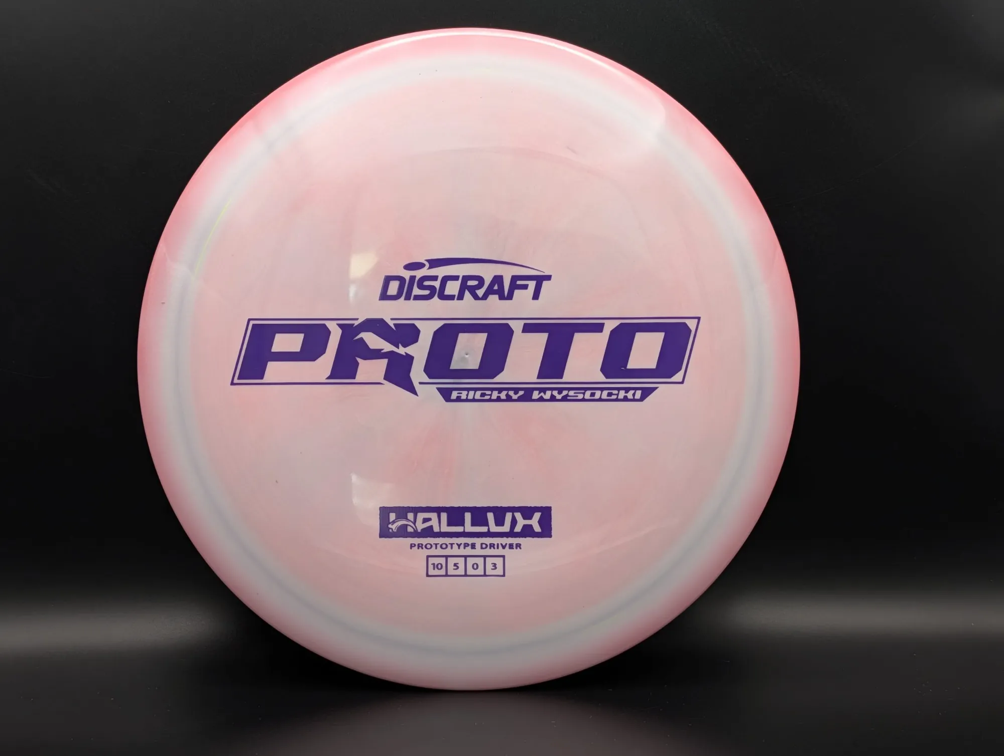 Photo of this disc, Proto, 175 g, Pale Pink
