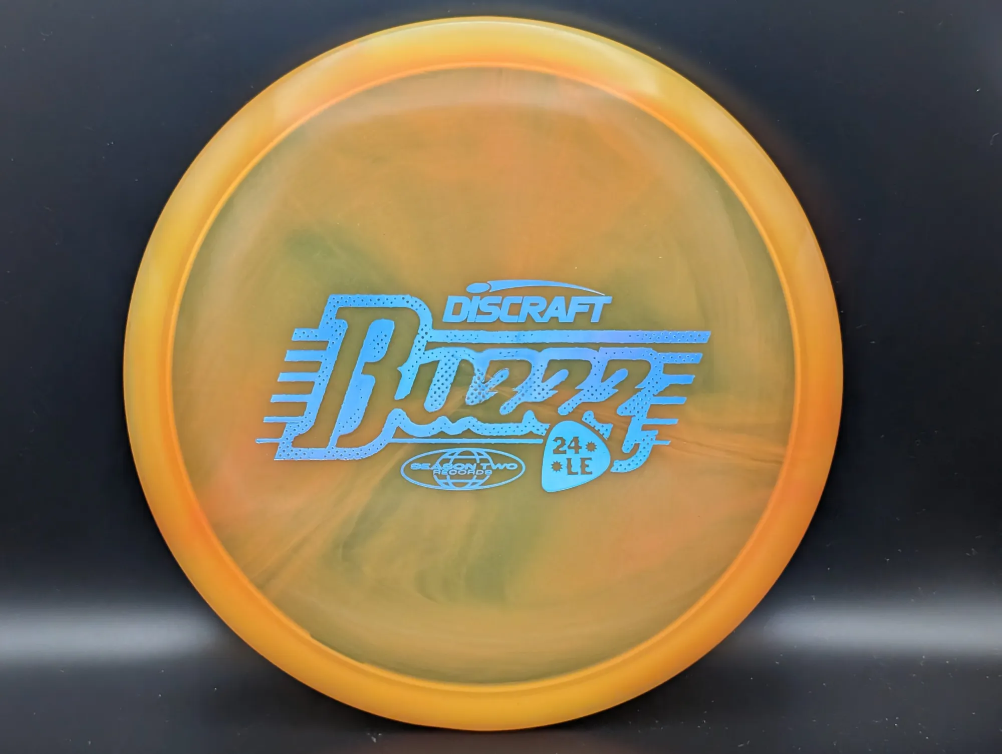 Photo of this disc, Z Swirl, 175-176 g, Orange/Blue