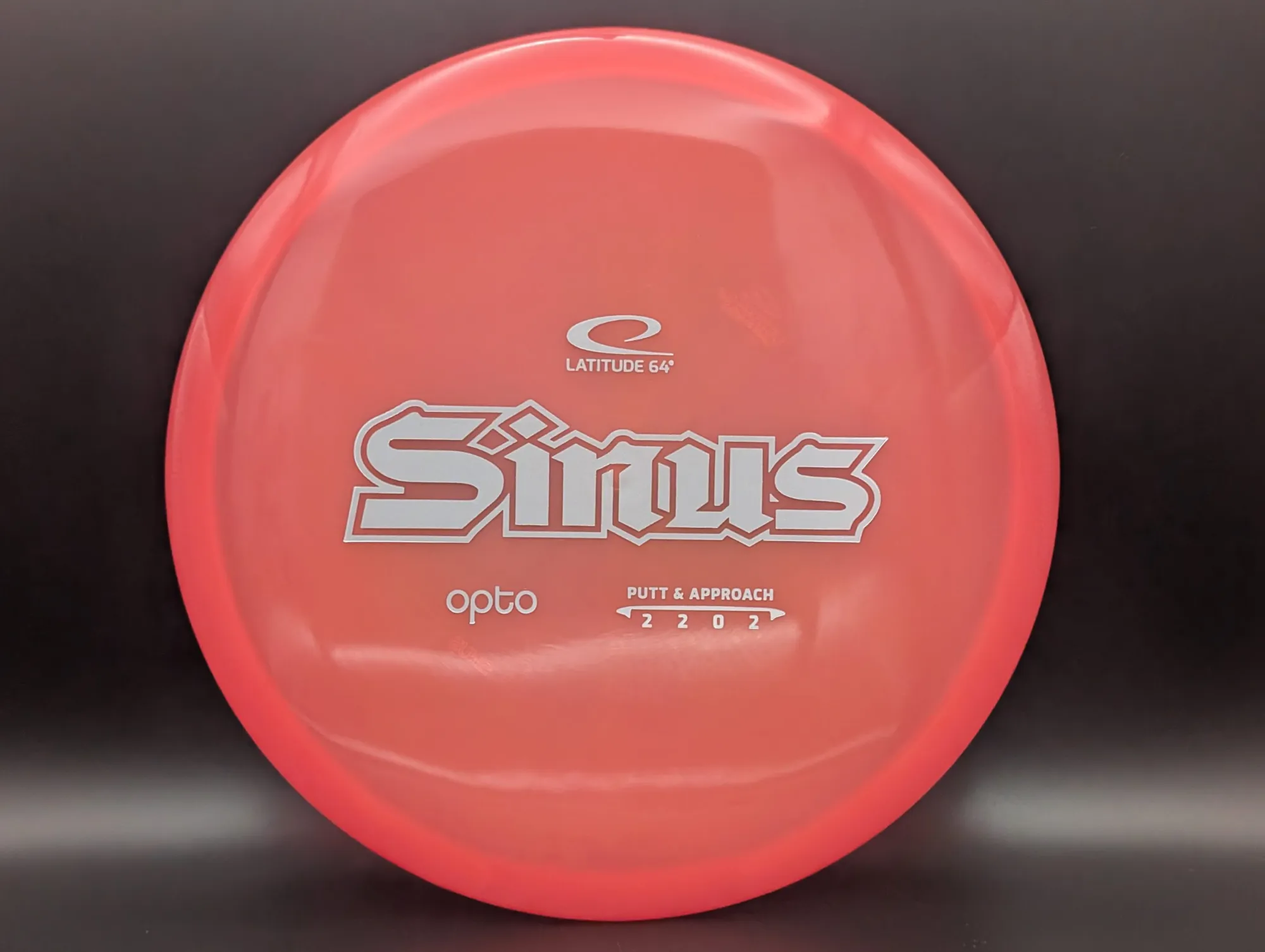 Photo of this disc, Opto, 174 g, Pink-Red