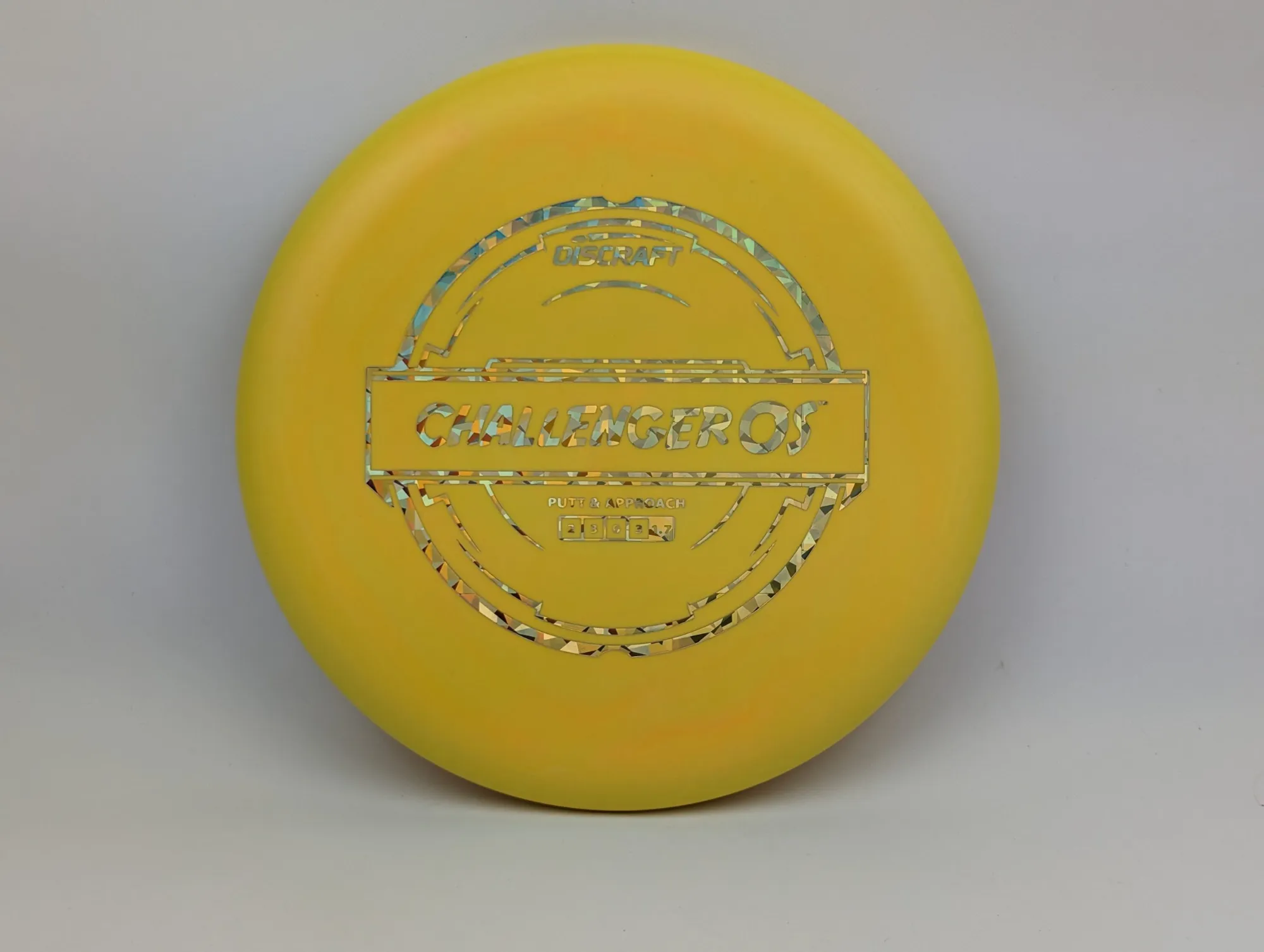 Photo of this disc, Putter Line, 174 g, Yellow/Gold, D6972