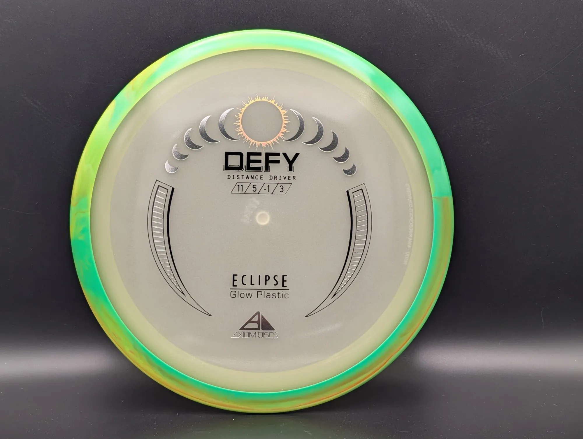 Photo of this disc, Eclipse, 173 g, Green-Yellow