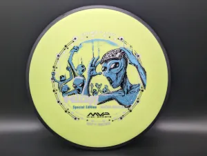 Photo of this disc, Electron SE, 170 g, Yellow-Green, full size