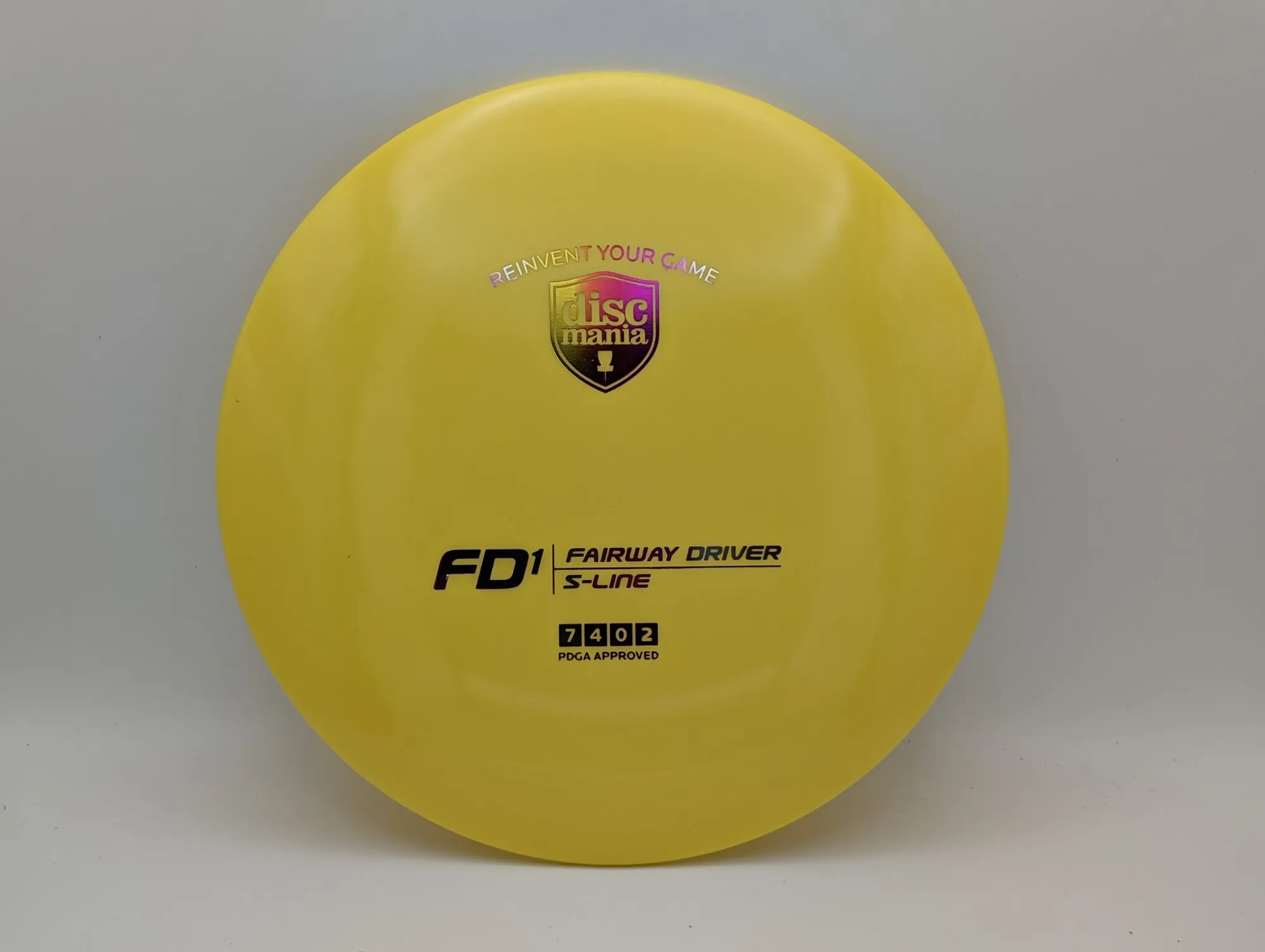 Photo of this disc, S-Line, 176 g, Yellow/Sunset