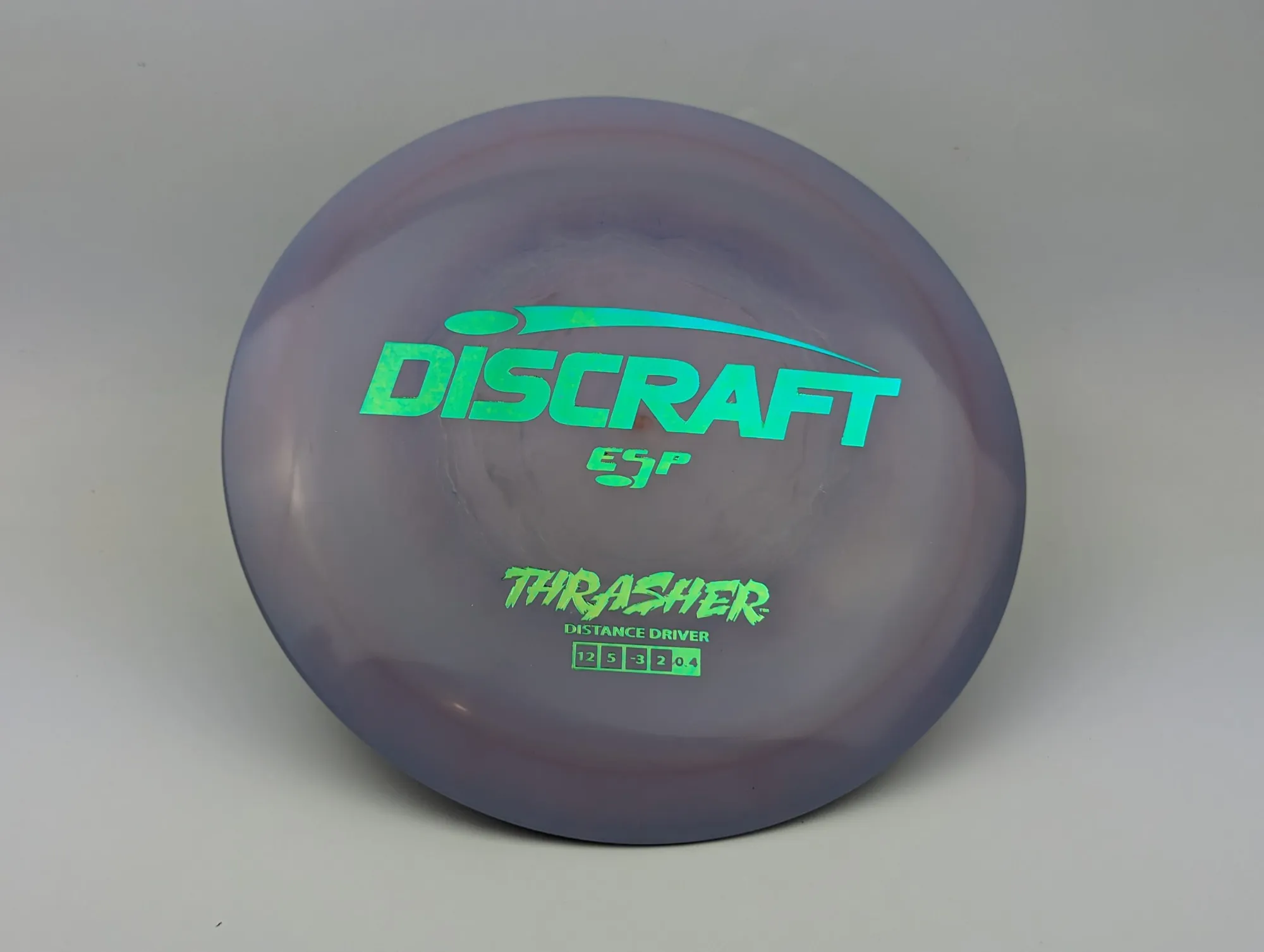 Photo of this disc, ESP, 173-174 g, Purple/Blue-Green, D4663