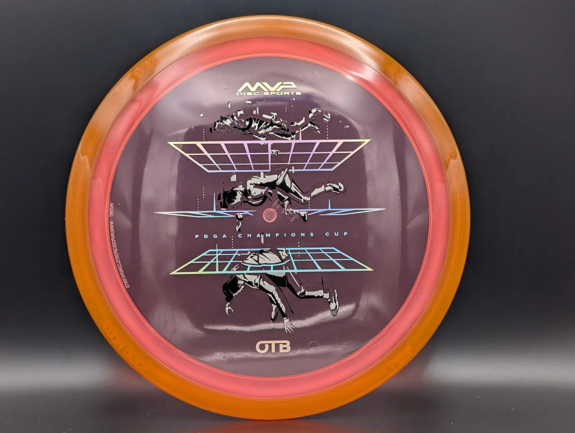 Photo of this disc, Prism Proton (Soft) (OTB), 157 g, Pink/Orange