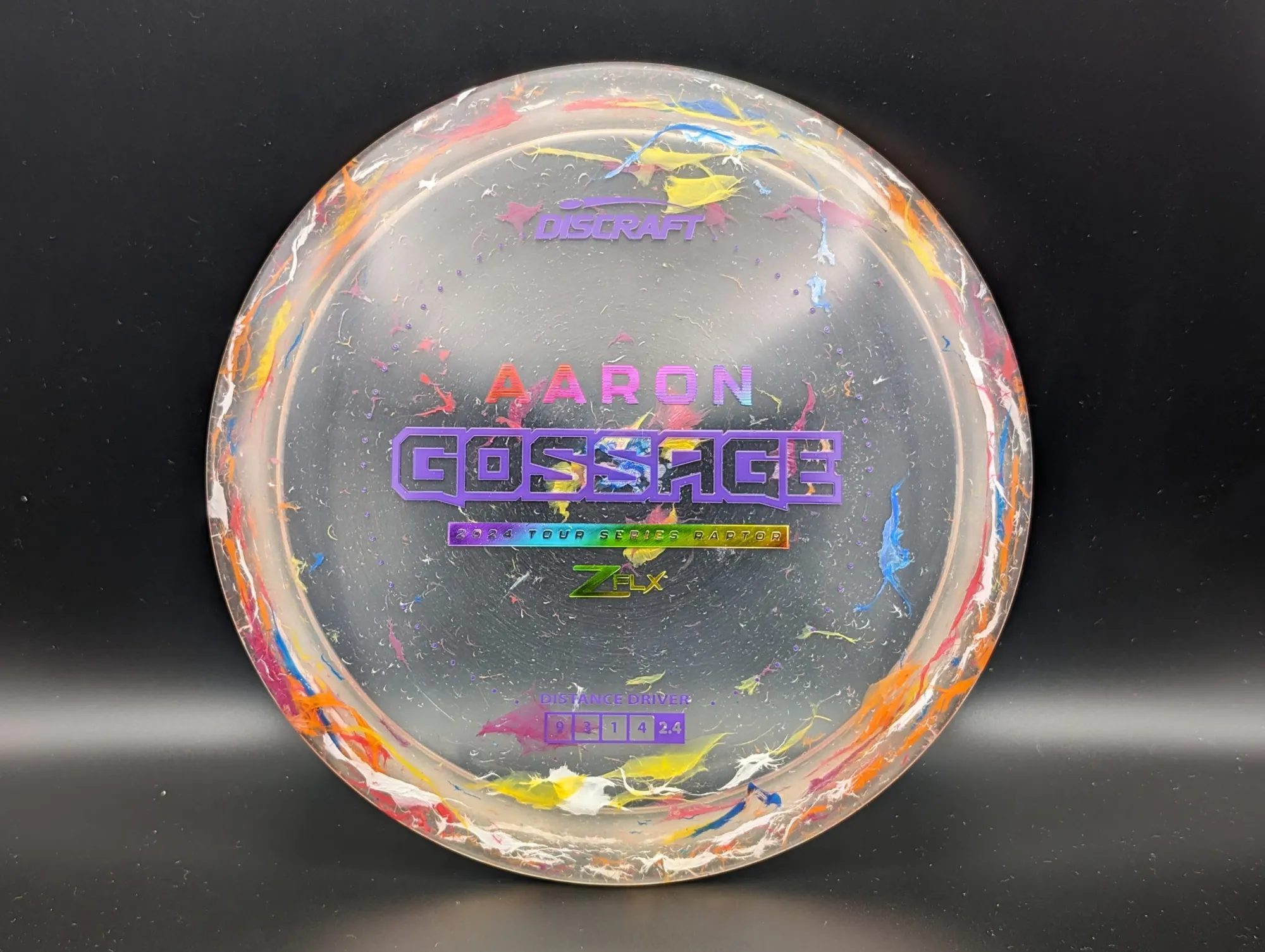 Photo of this disc, Jawbreaker Z FLX, 173-174 g, Clearish/Purple 2